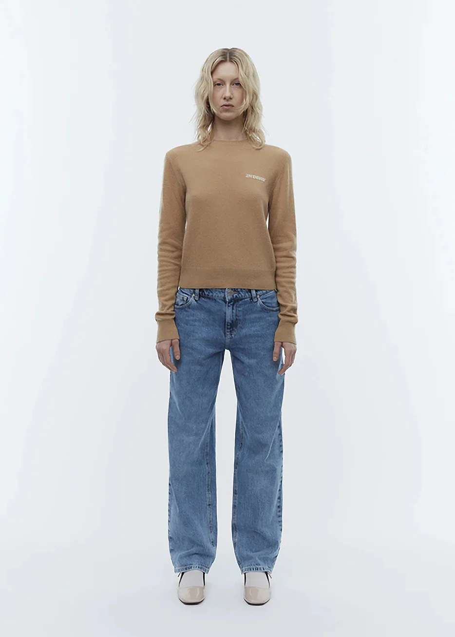 2NDDAY Lance TT Soft Wool Blend Pullover classic camel - Image 2