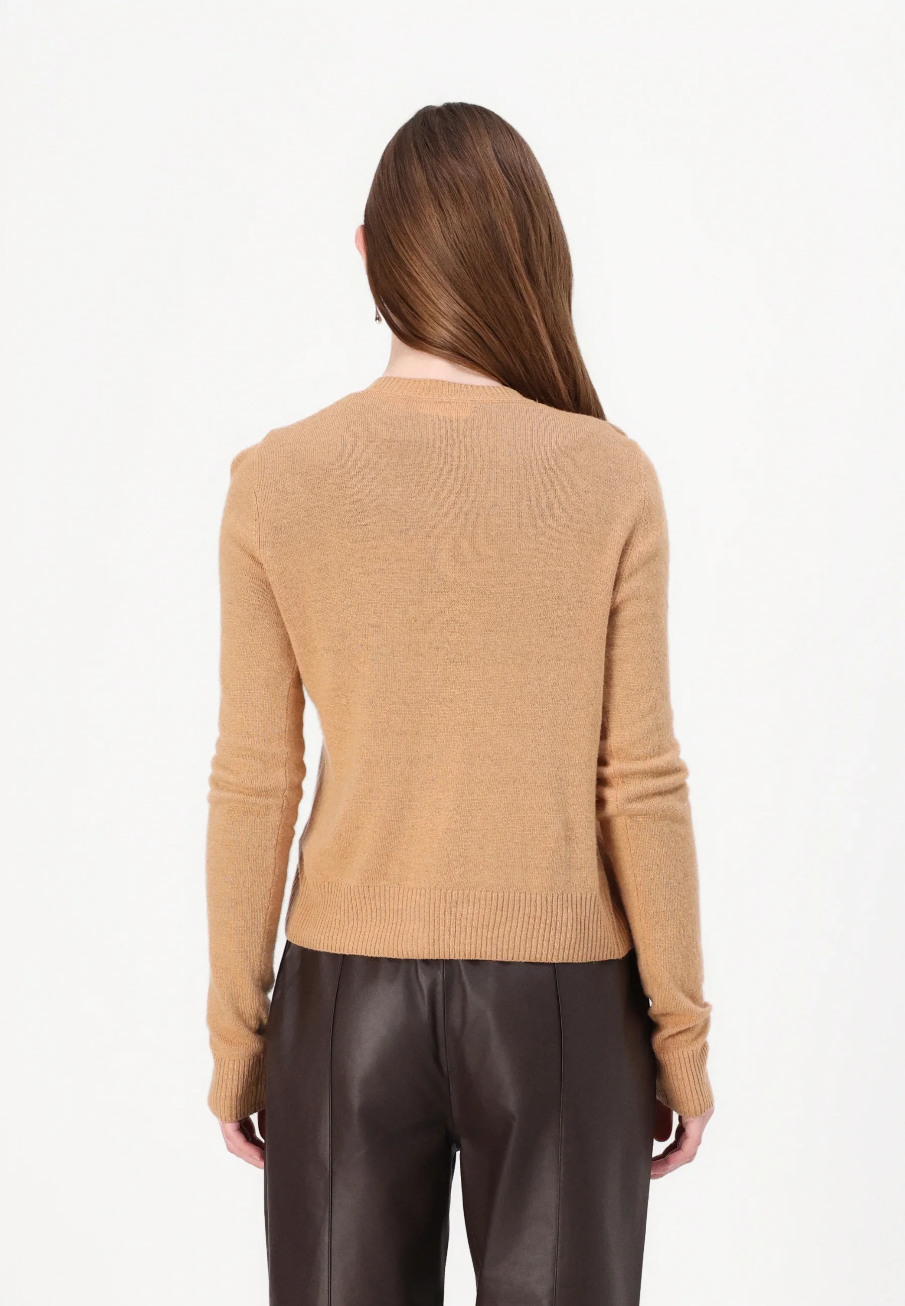 2NDDAY Vinny TT Soft Wool Blend Cardigan classic camel - Image 6