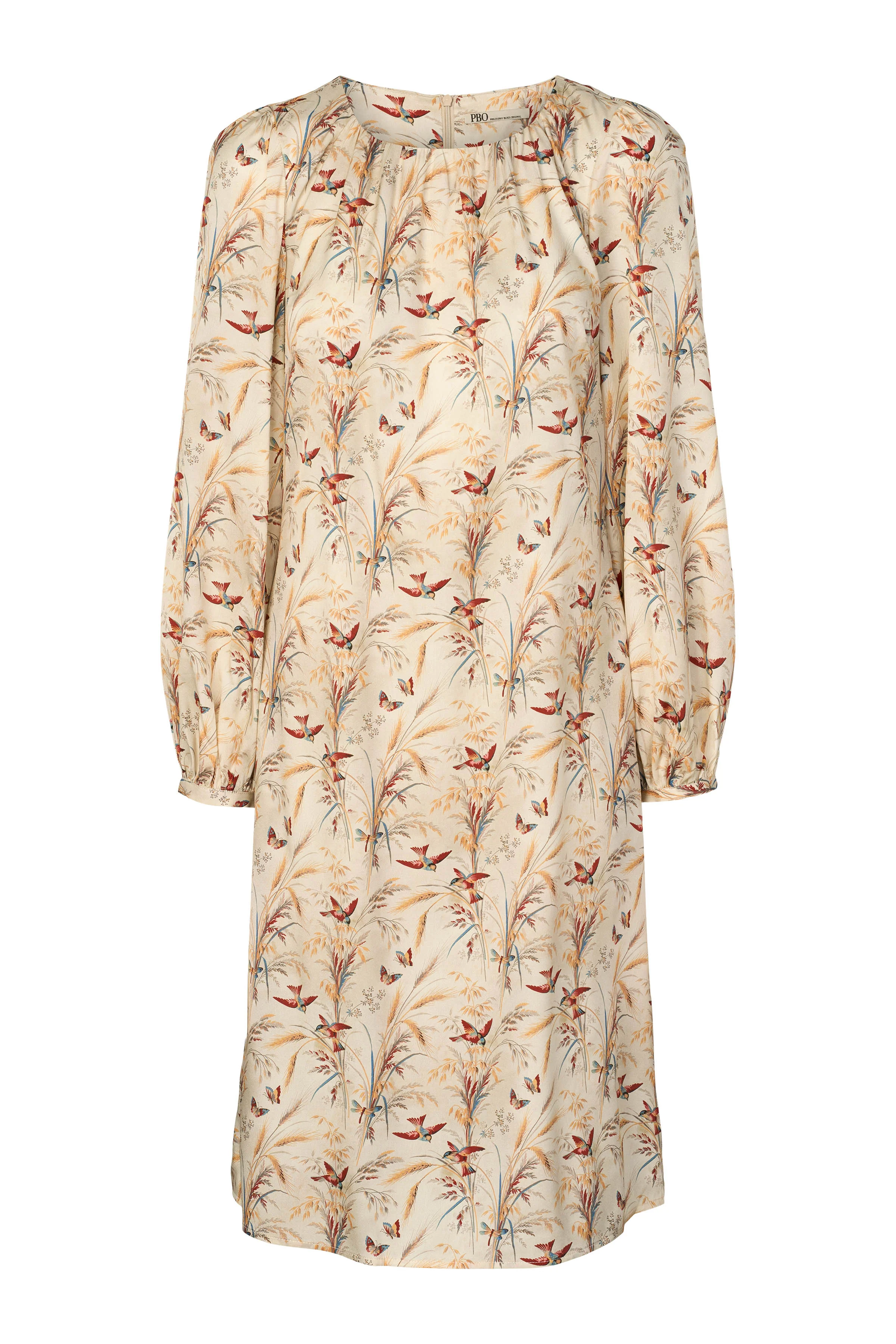 PBO Pepmo silk dress Nature - Image 2