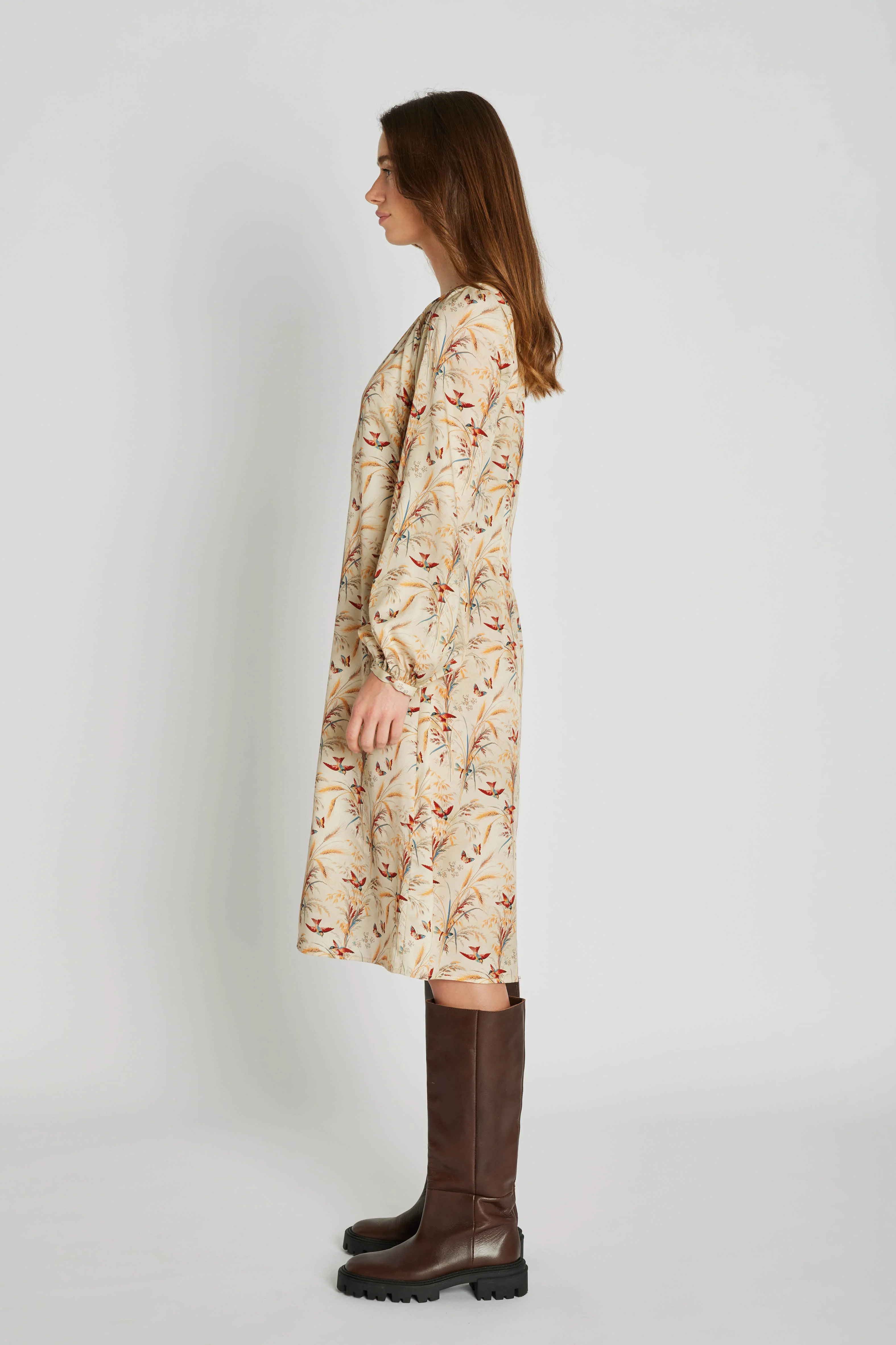 PBO Pepmo silk dress Nature - Image 5