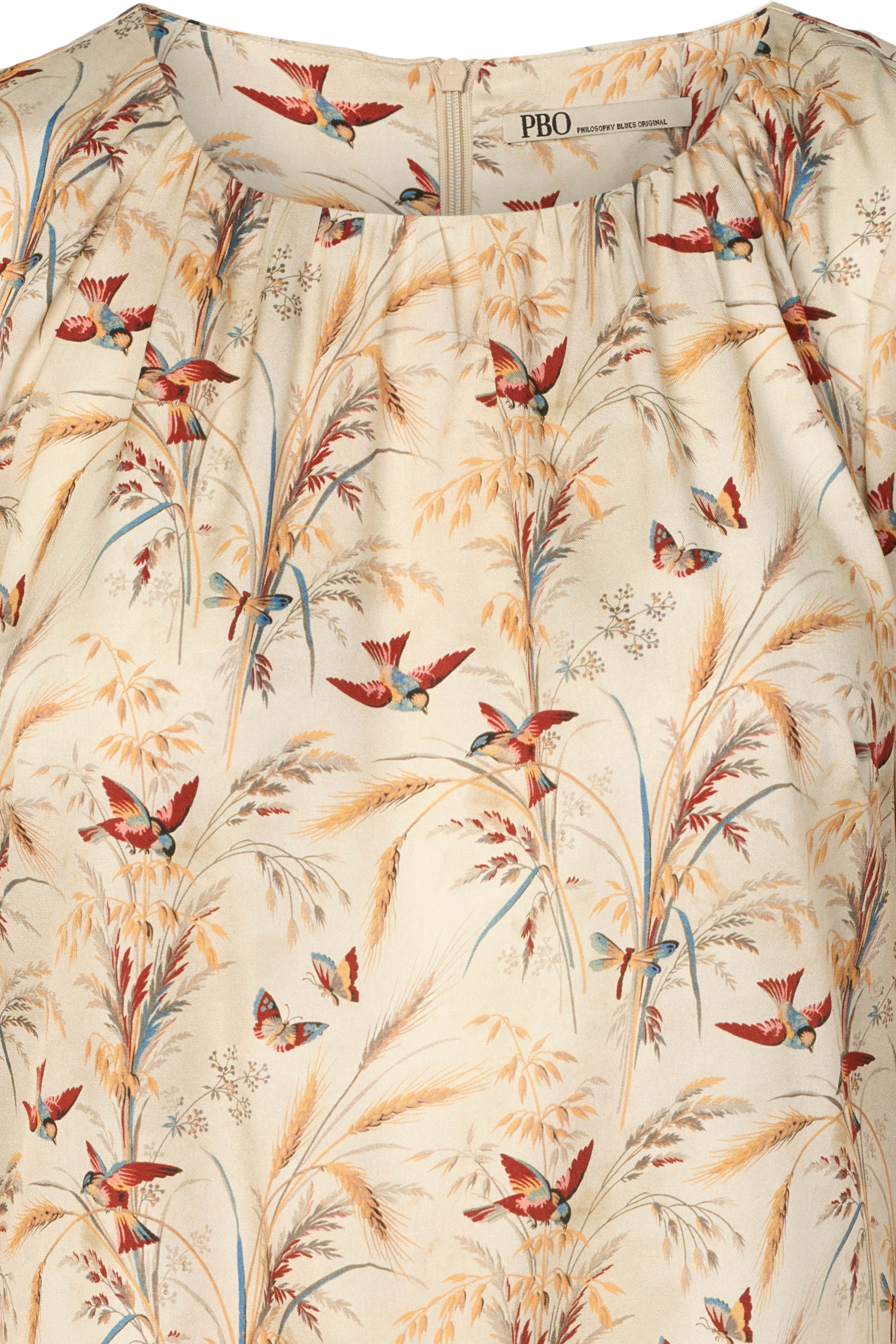 PBO Pepmo silk dress Nature - Image 8