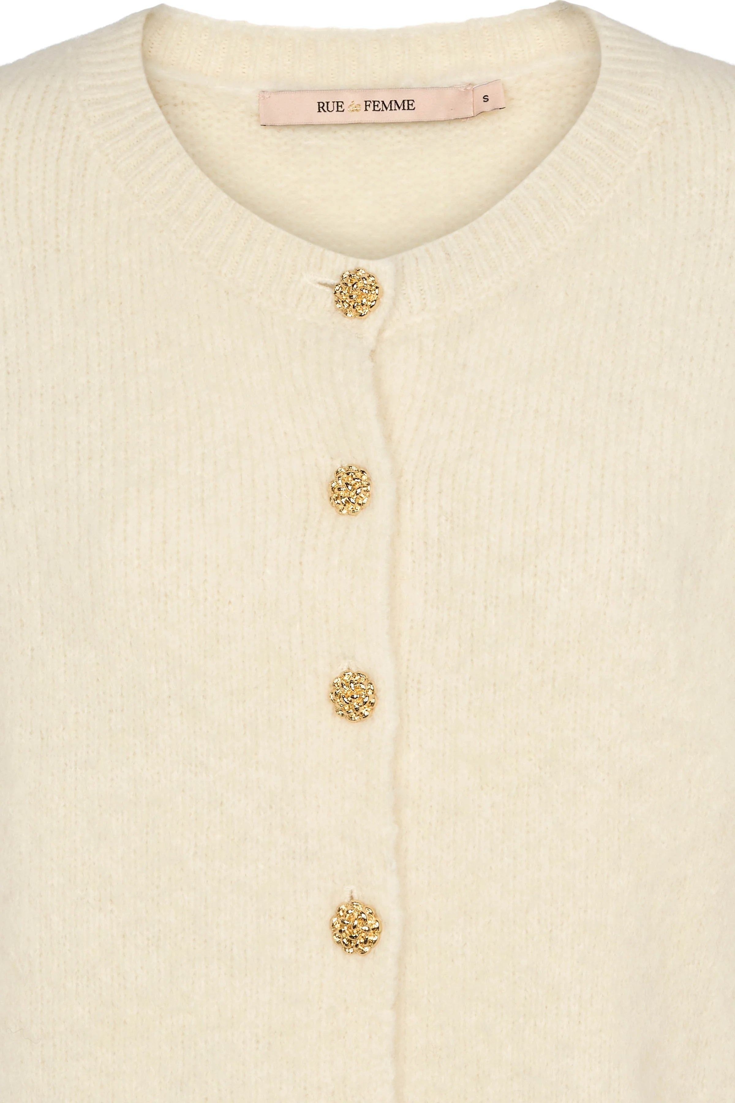 Rue de Femme Elisa knit cardigan off-white - Image 6