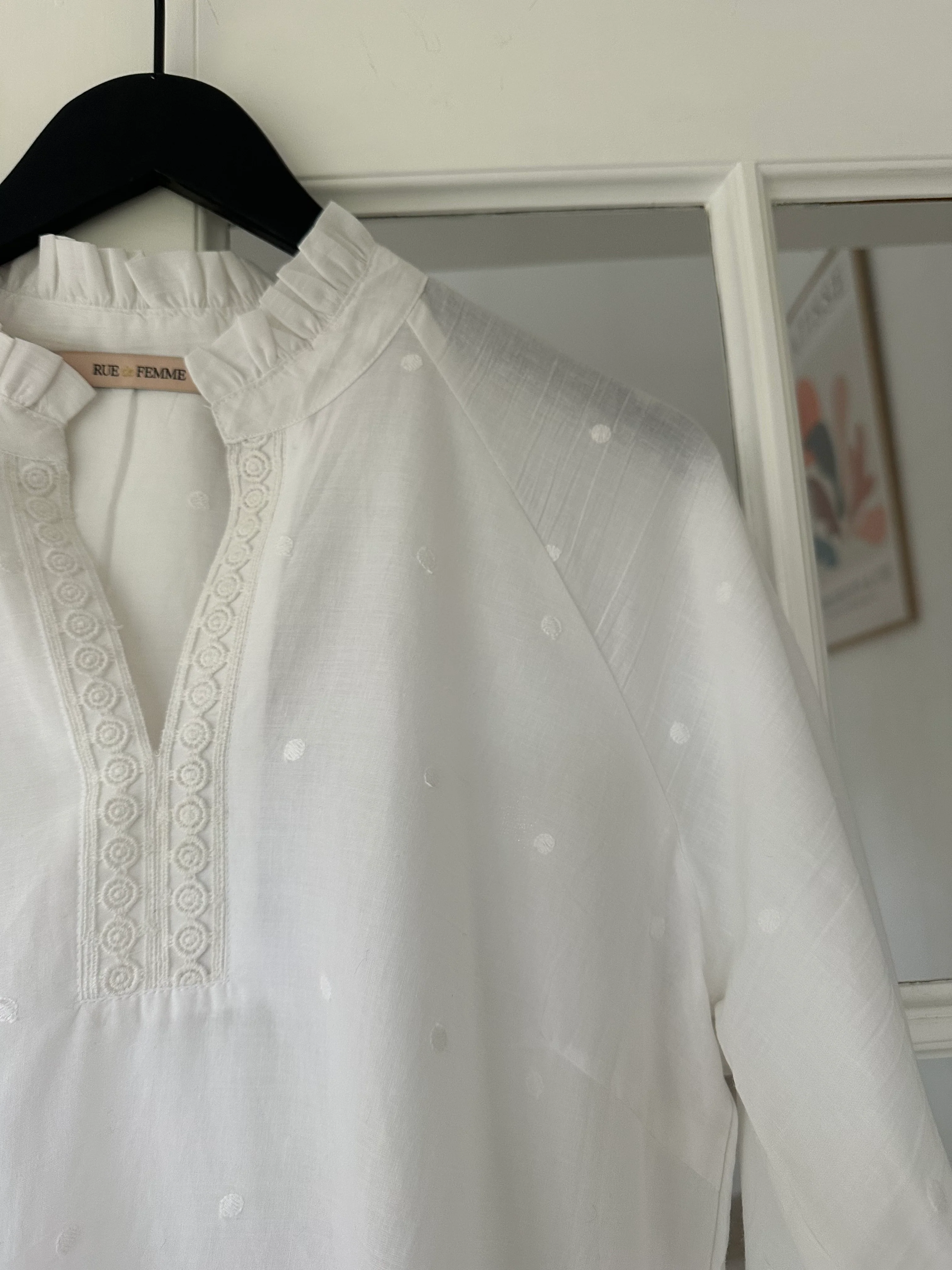 Rue de Femme Galadia blouse Off white - Image 4