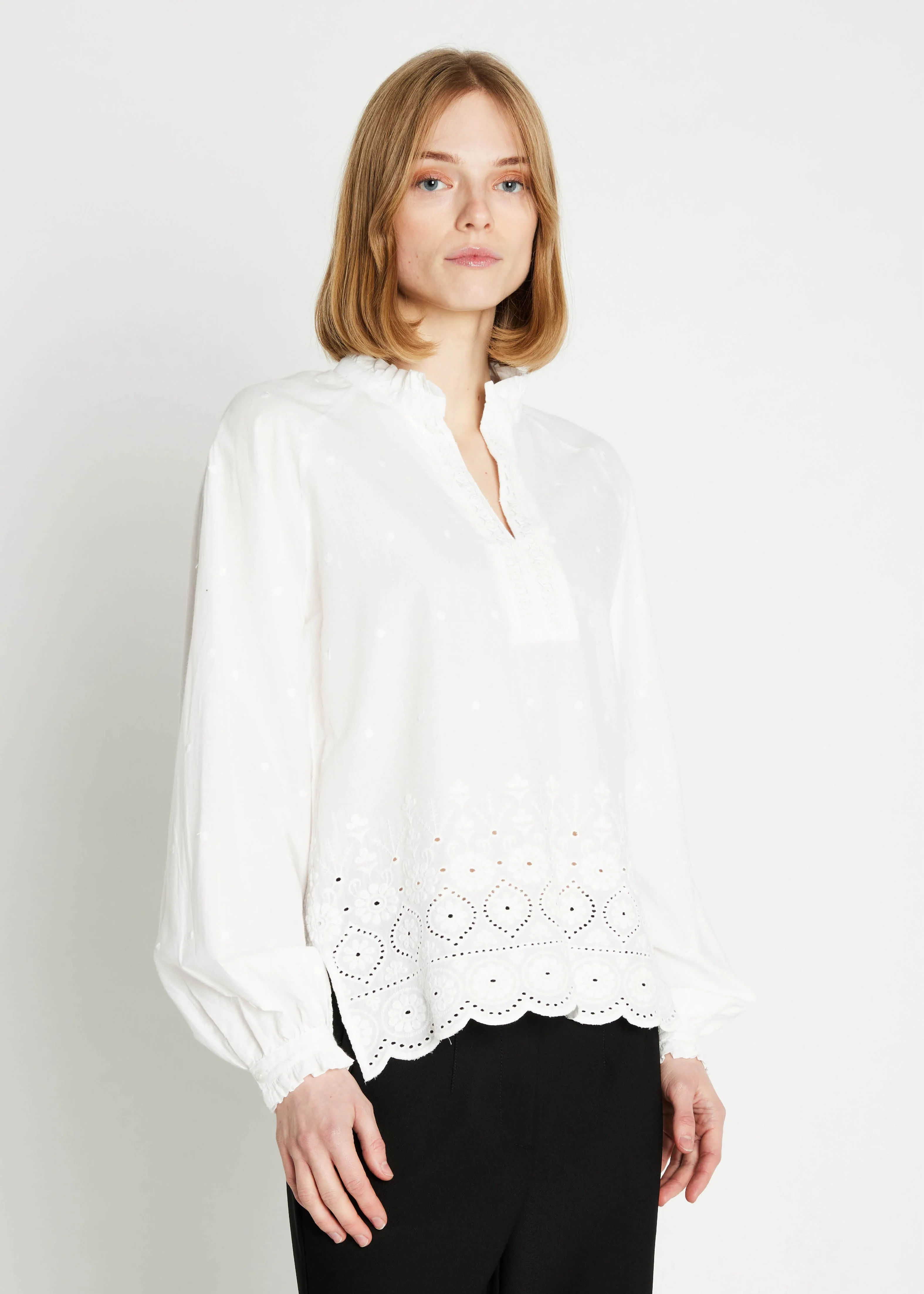 Rue de Femme Galadia blouse Off white - Image 5
