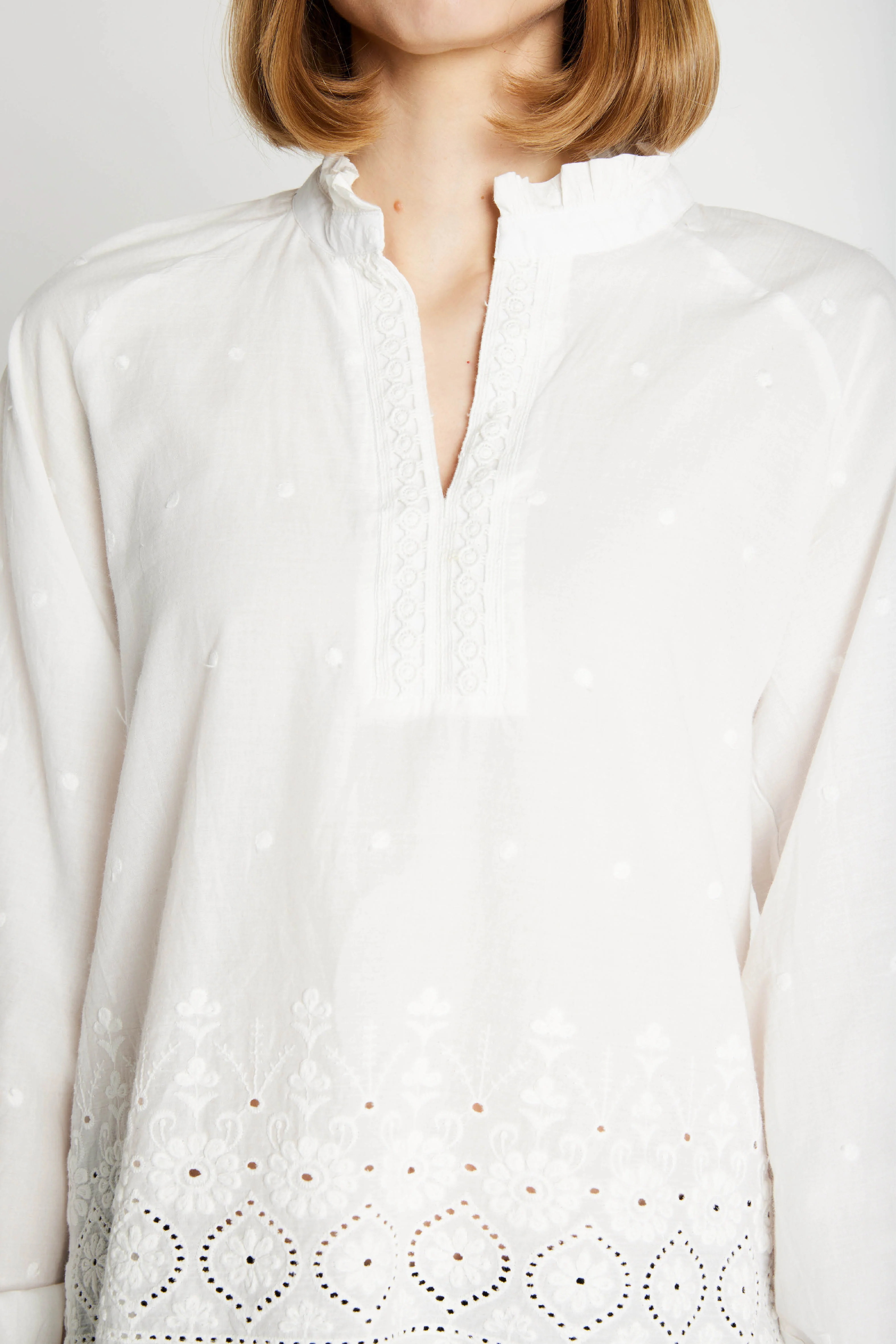 Rue de Femme Galadia blouse Off white - Image 6