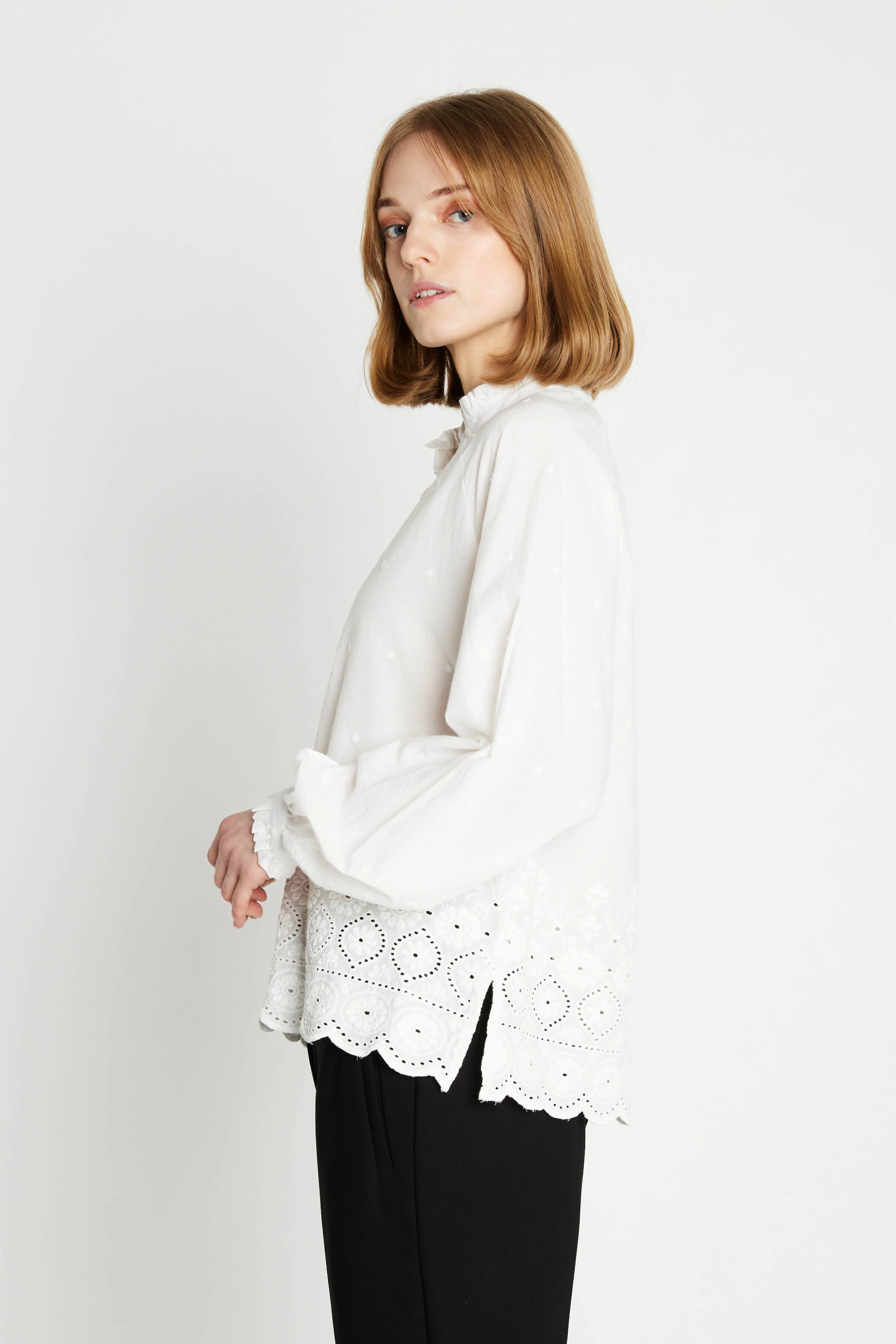 Rue de Femme Galadia blouse Off white - Image 8
