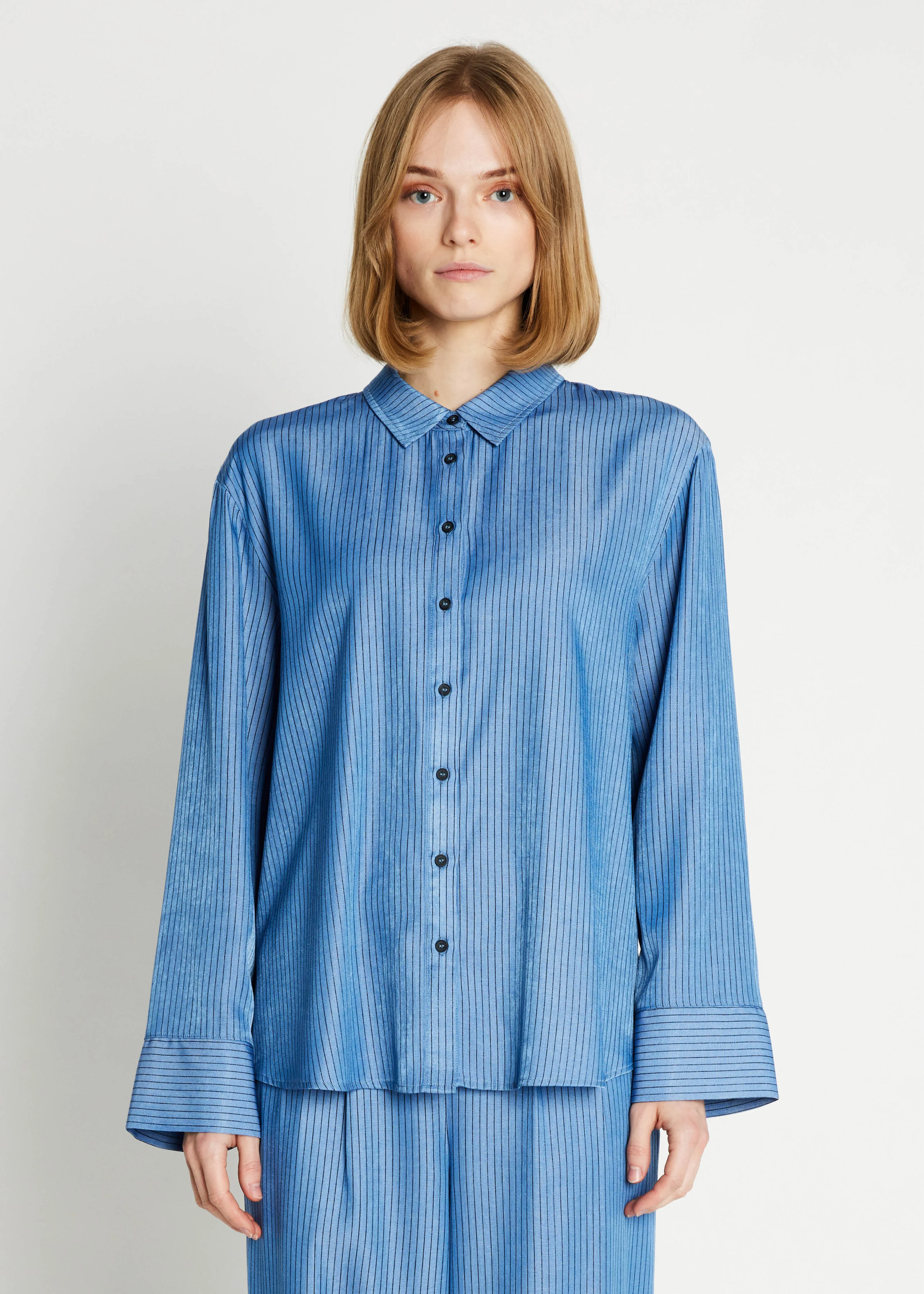 Rue de Femme Nythara shirt 213 Sky blue - Image 4