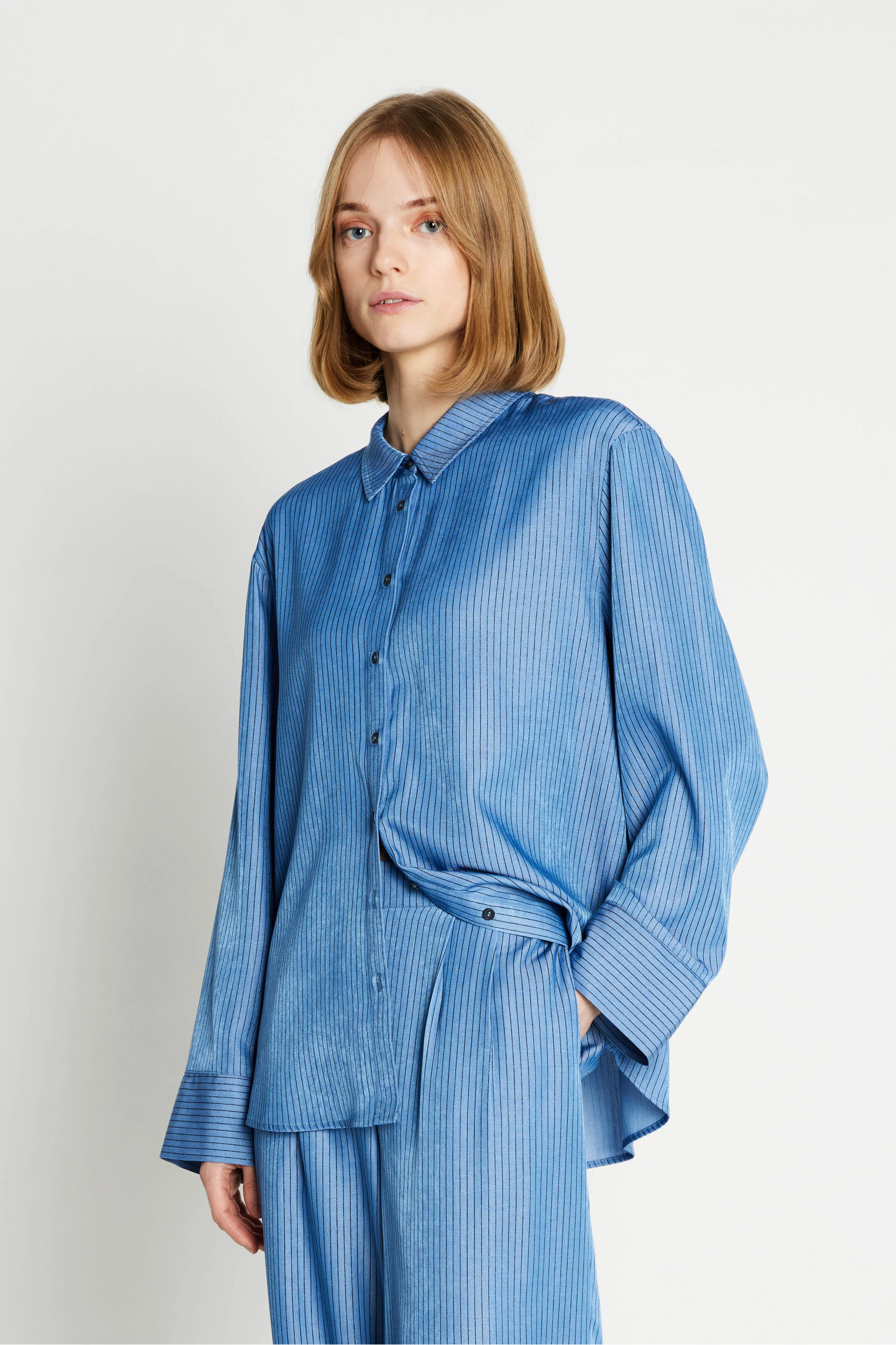 Rue de Femme Nythara shirt 213 Sky blue - Image 5