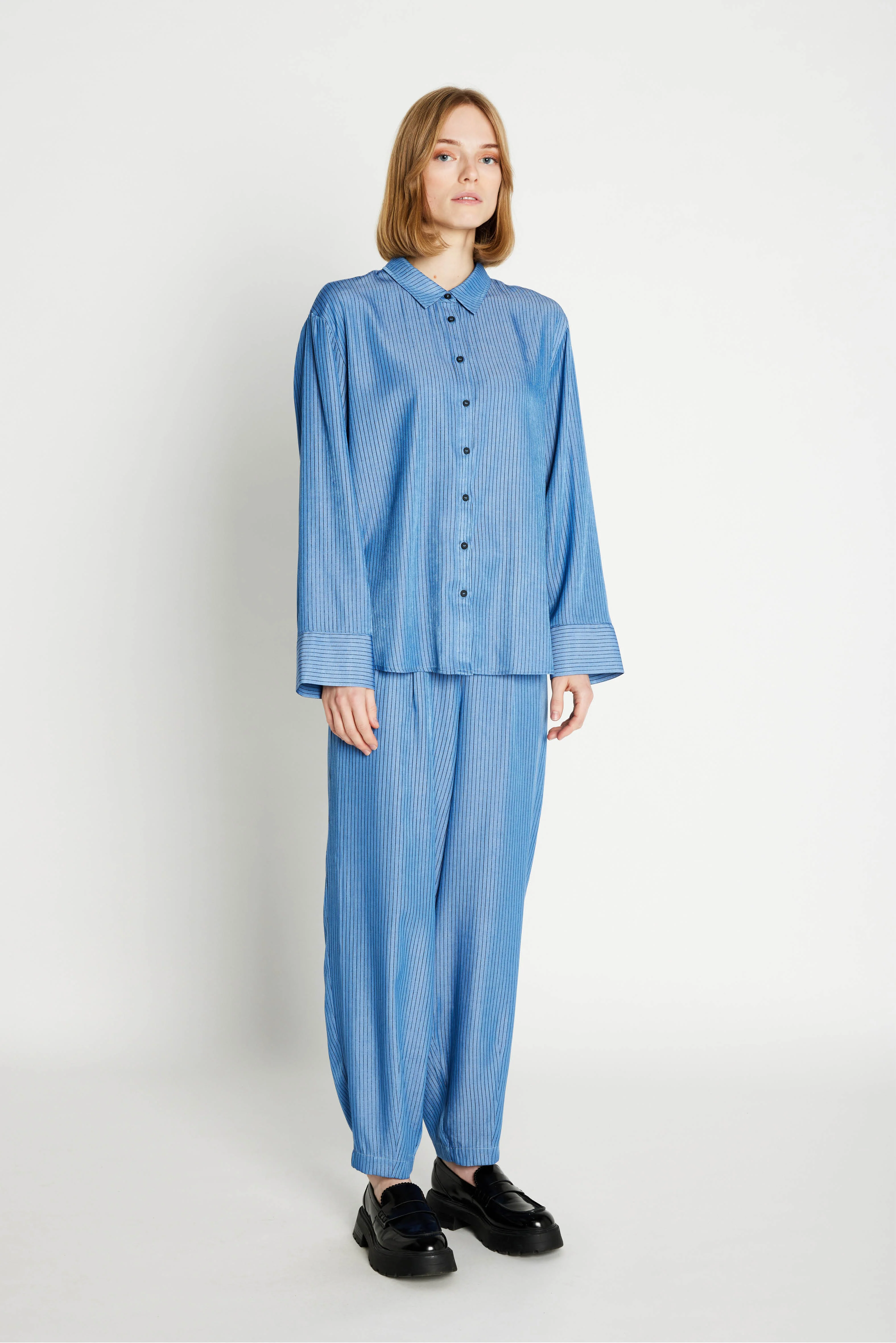 Rue de Femme Nythara shirt 213 Sky blue - Image 7
