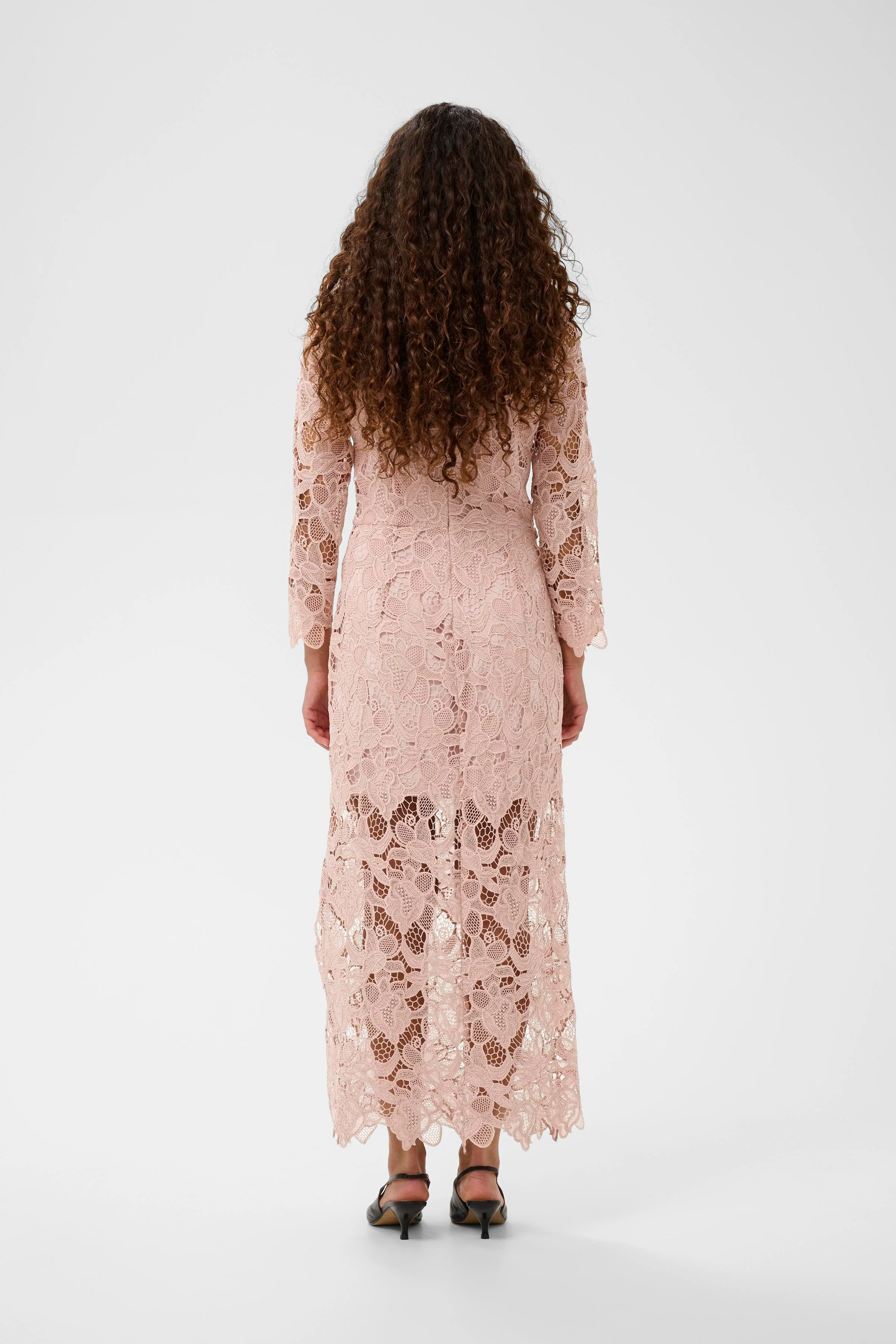 Inwear AimeeIW Long Dress Dusty Blush - Image 4