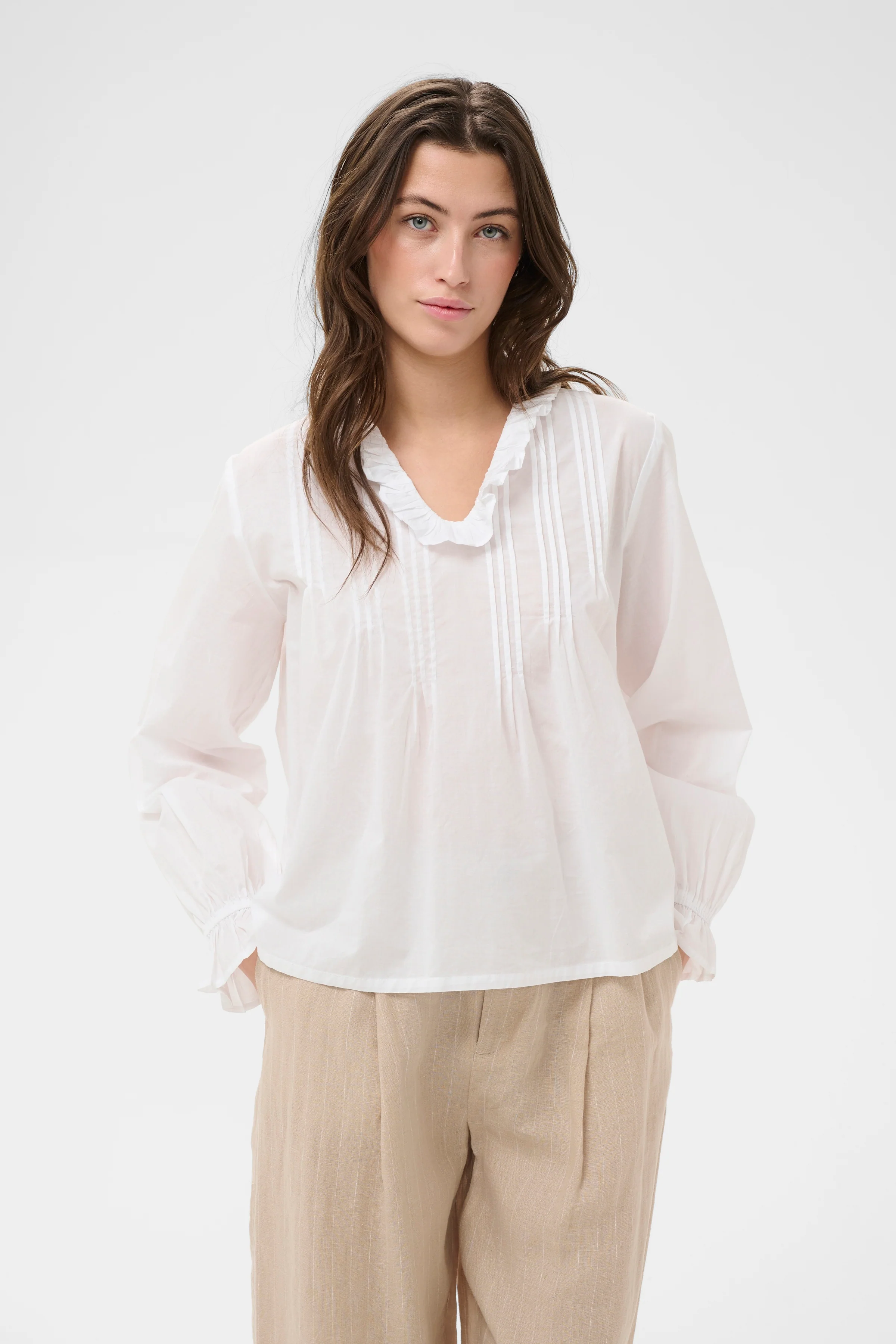 Part Two AmillaPW Blouse Bright White - Image 3