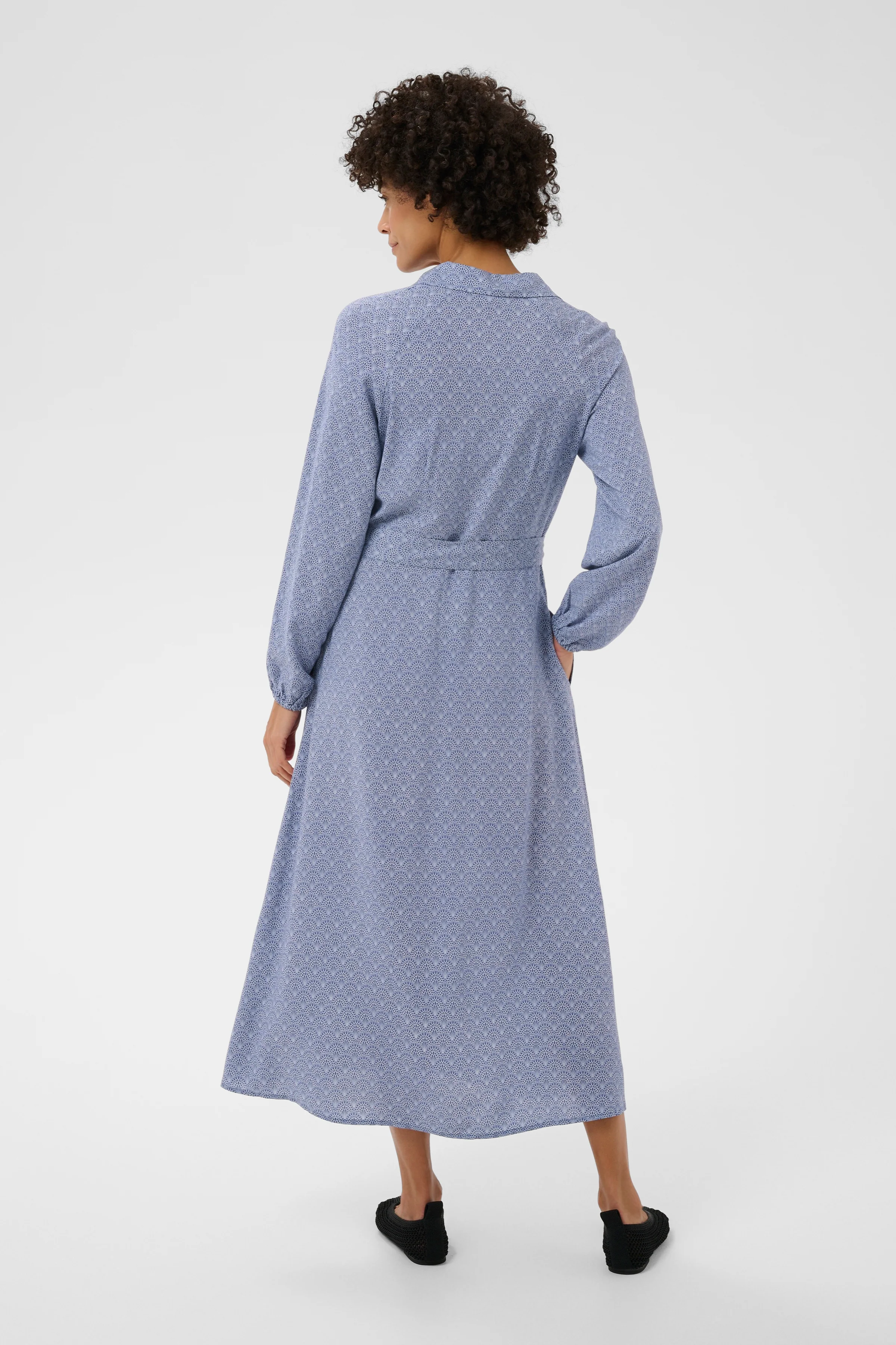 Part Two ArlindaPW Dress Blue Wallpaper Print - Image 7