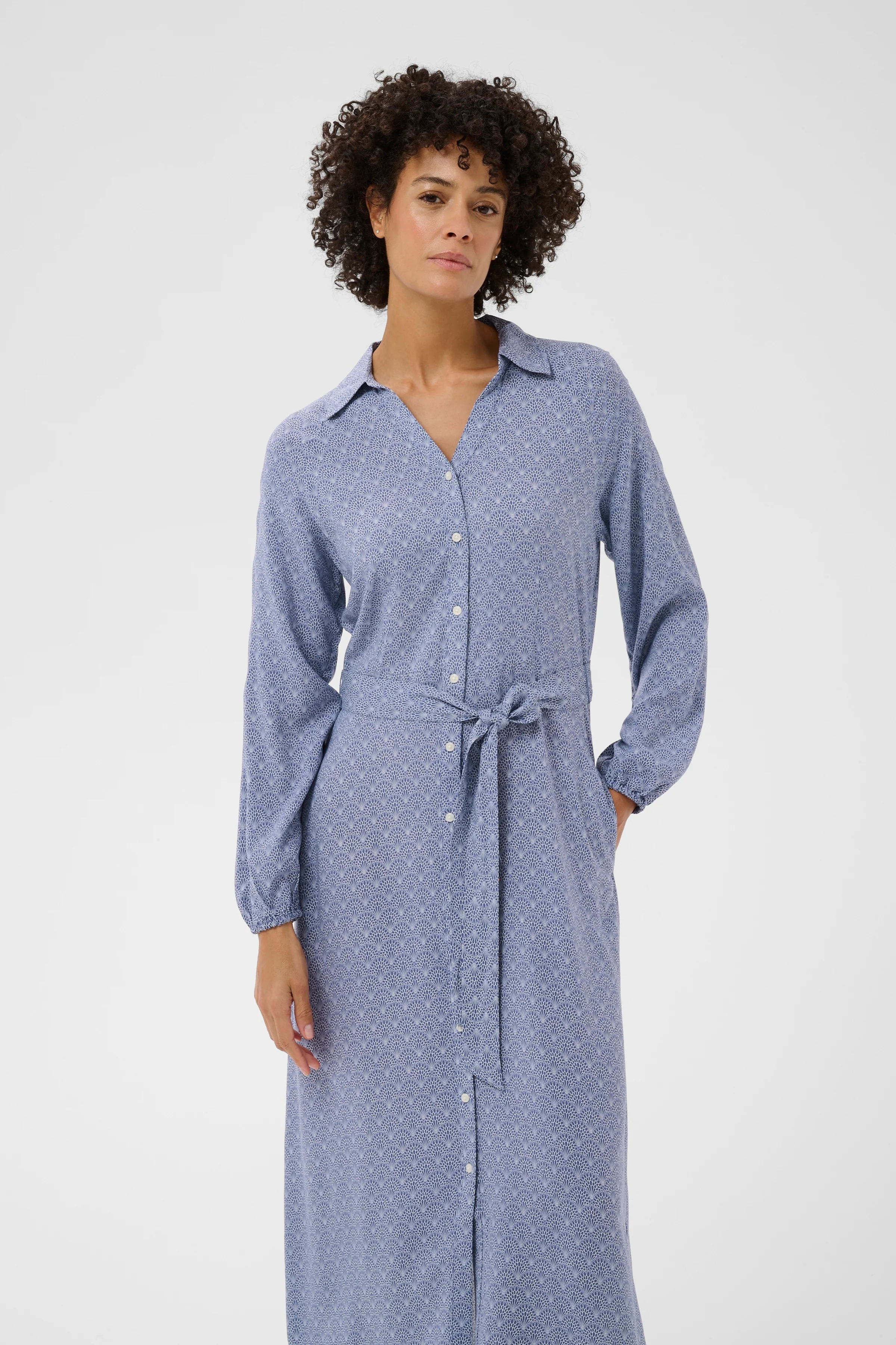 Part Two ArlindaPW Dress Blue Wallpaper Print - Image 8