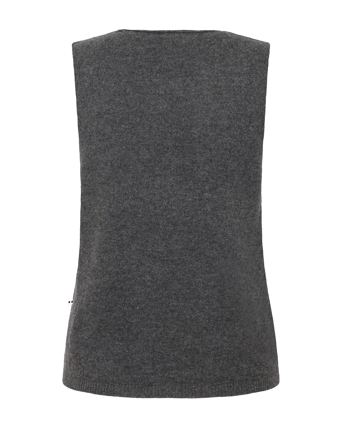 Minimum Auburns merino vest Grey Melange - Image 7