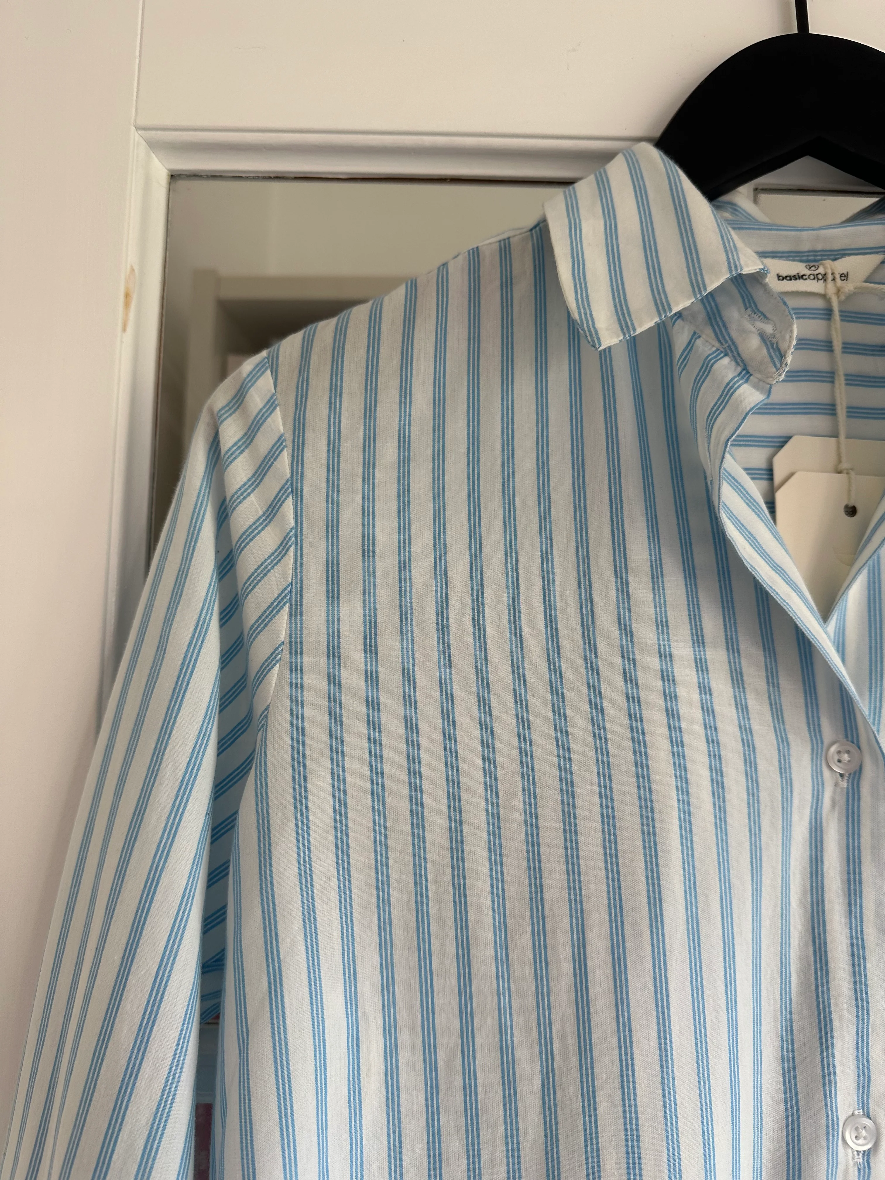 Basic Apparel Aya Shirt Birch/Alaskan Blue - Image 3
