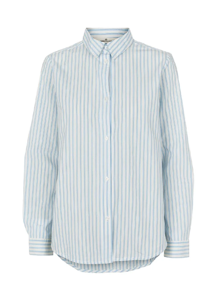 Basic Apparel Aya Shirt Birch/Alaskan Blue - Image 6