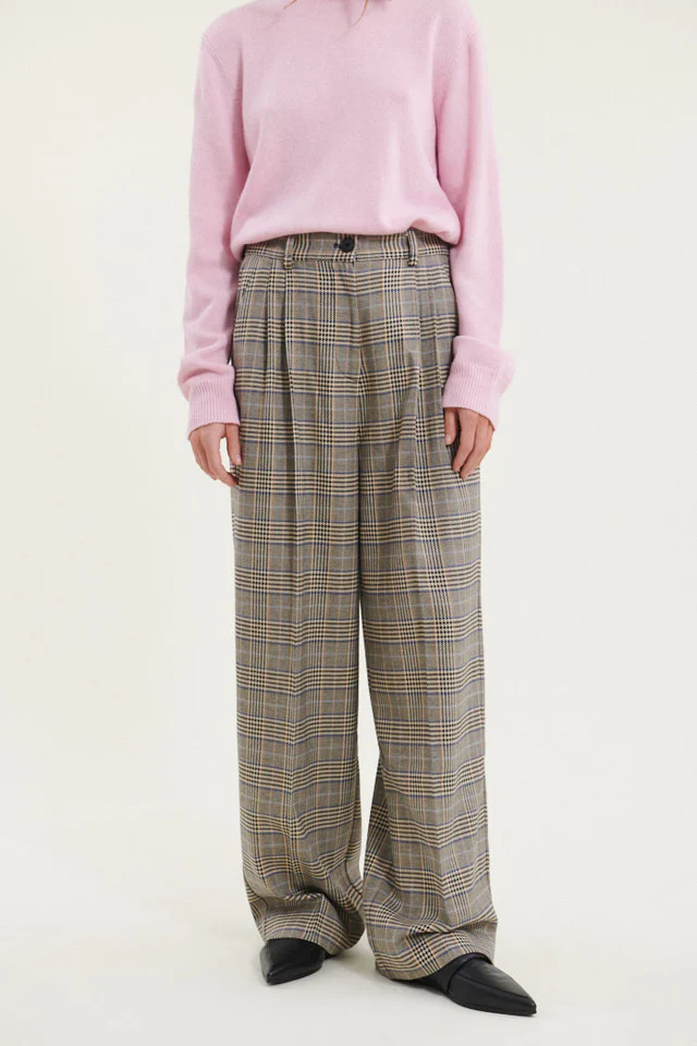 Basic Apparel Jorie Pants light khaki/black - Image 4