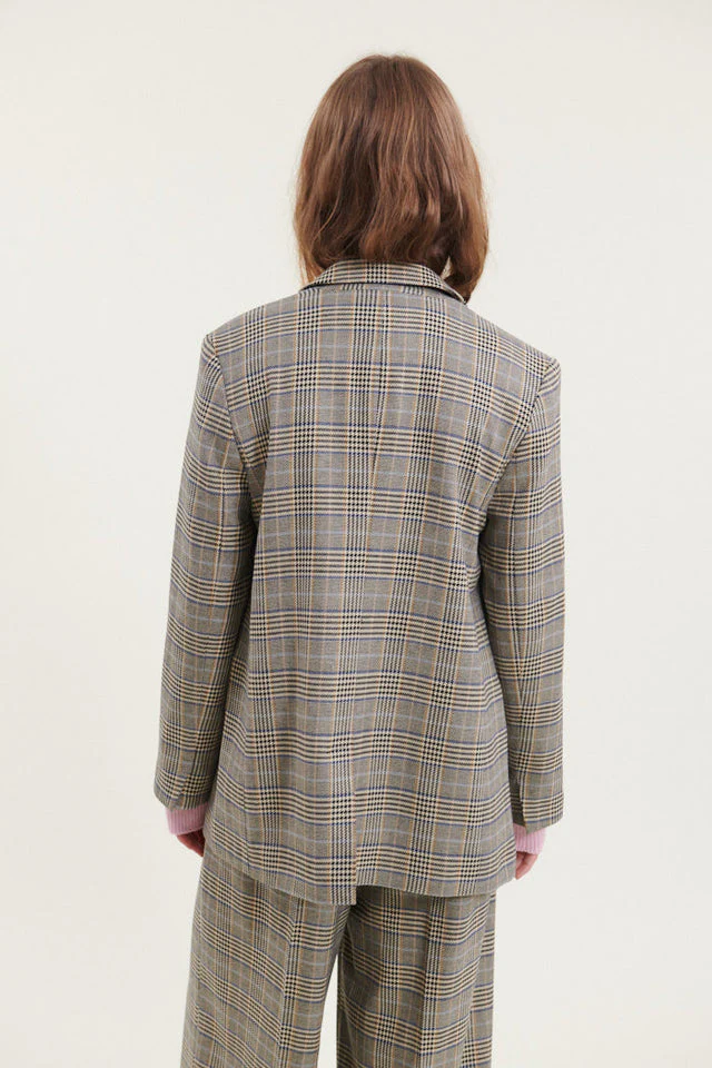 Basic Apparel Marjorie Blazer light khaki/black - Image 4