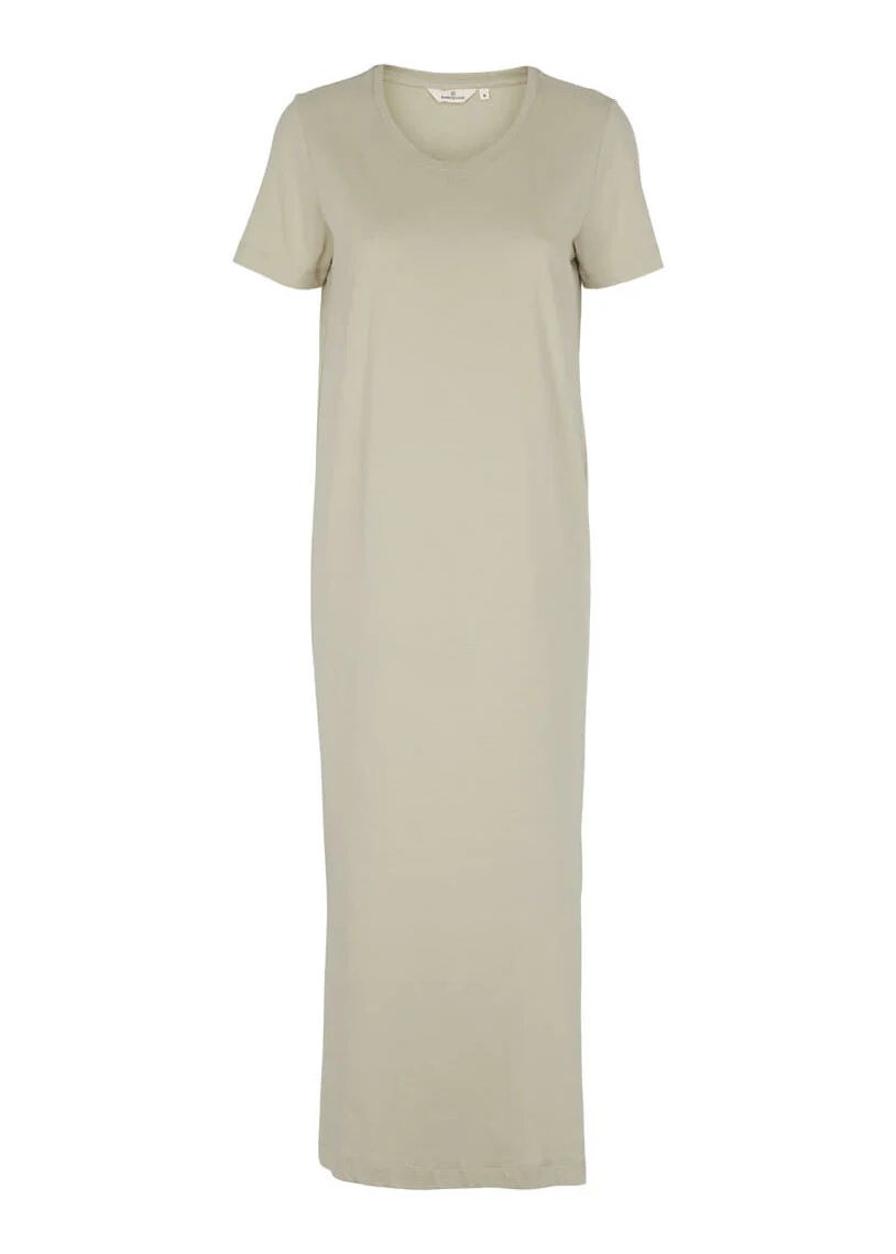 Basic Apparel Rebekka Dress Moss Gray - Image 2
