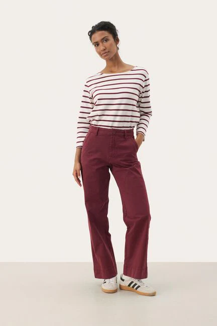Part Two BelmePW PA pants tawny port - Image 3