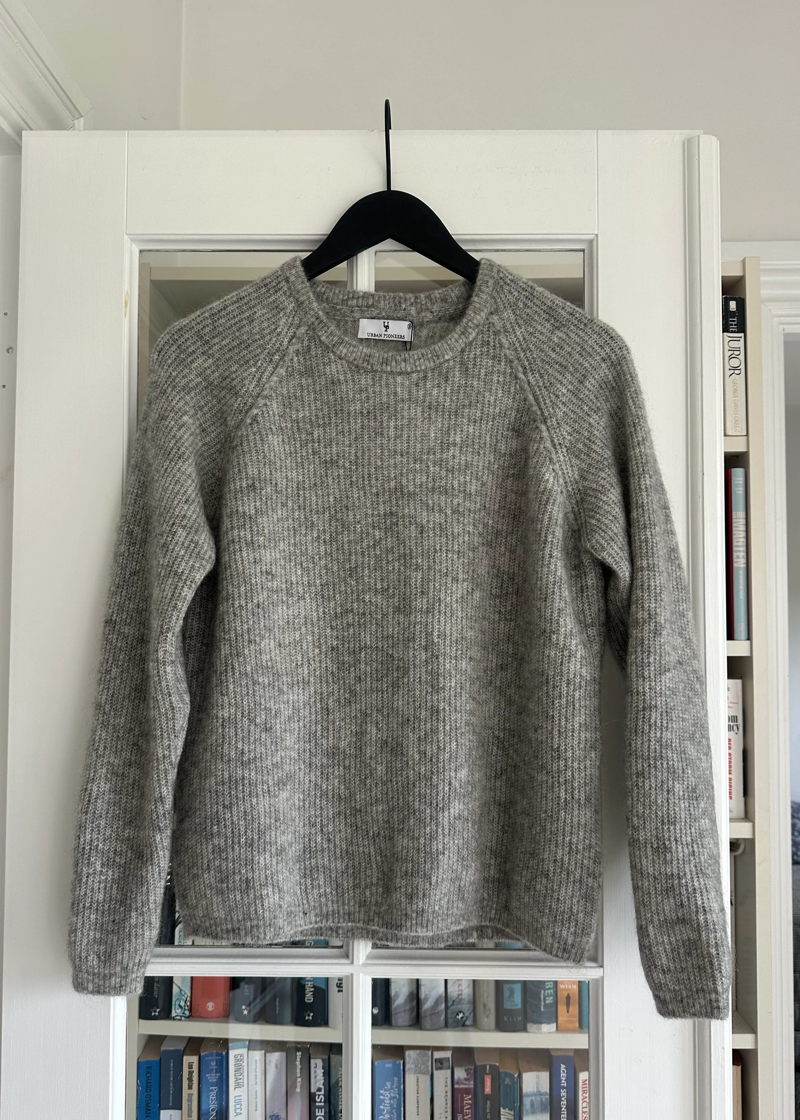 Urban Pioneers Betzy Sweater Light Grey Melange - Image 3
