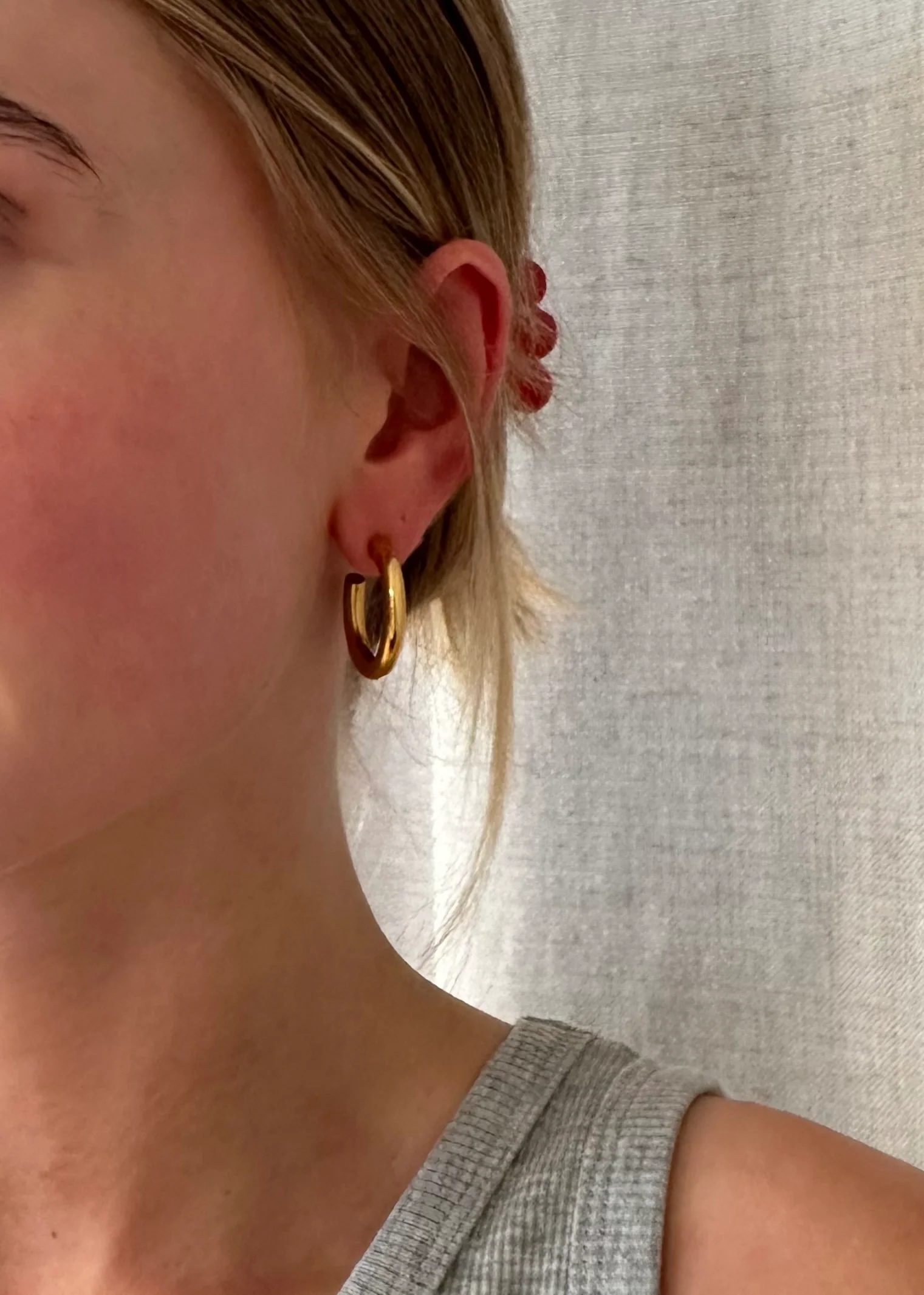 Black design by Camilla Folkman Sif hoops - Image 4