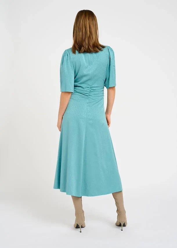 Gestuz BrinaGZ midi SS dress Brittany Blue - Image 5