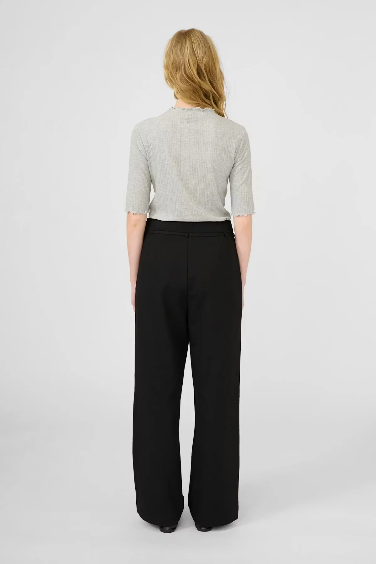 Karen by Simonsen CandaceKB SS Tee Opal Grey Melange - Image 4