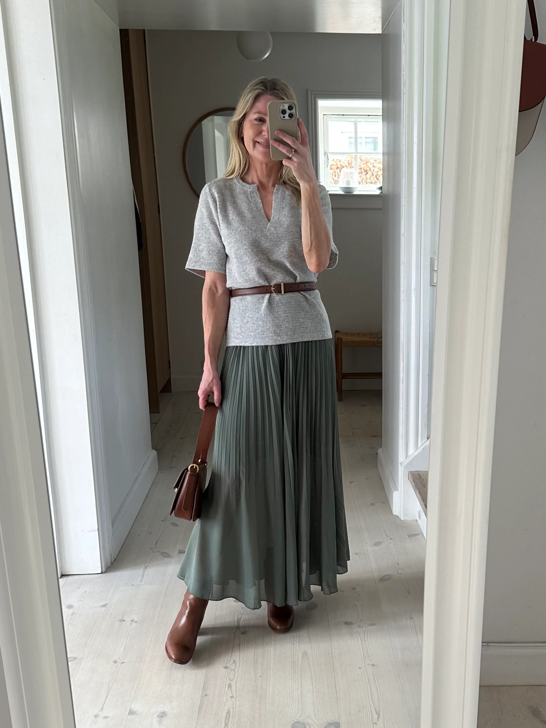 InWear CaseyIW Skirt Agave Green - Image 3