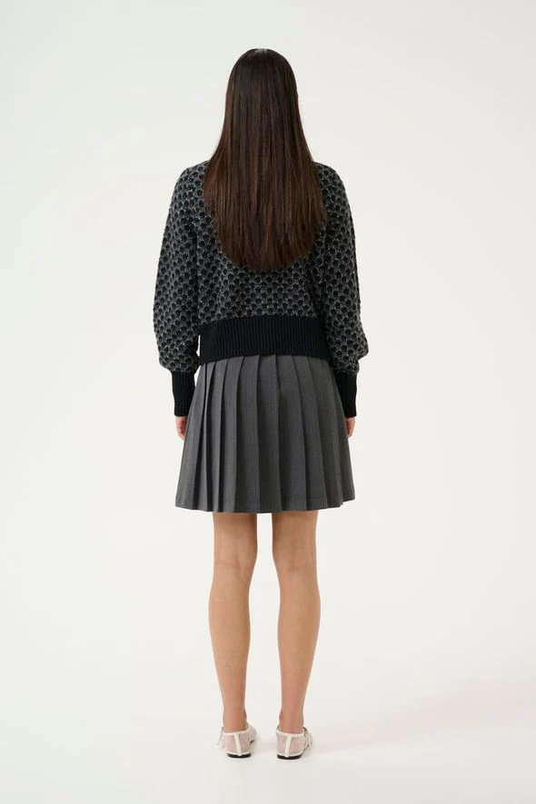 Karen by Simonsen CattieKB Cardigan Meteorite (sort) - Image 4