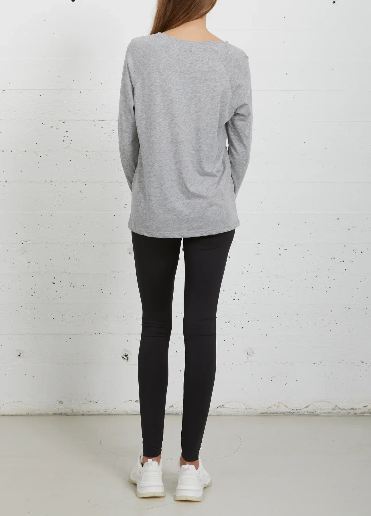 CC Heart long sleeve t-shirt Light grey melange - Image 6