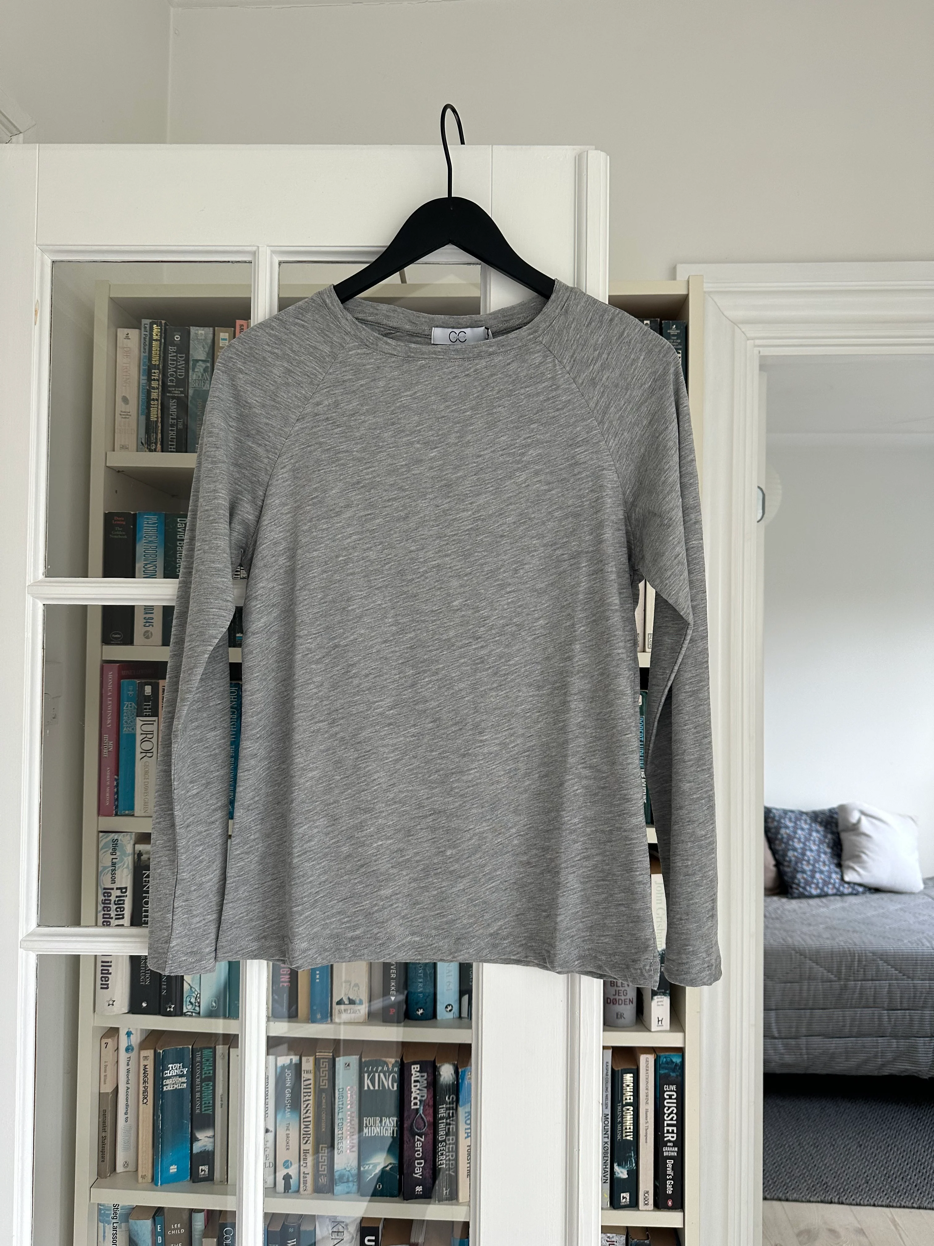 CC Heart long sleeve t-shirt Light grey melange - Image 8