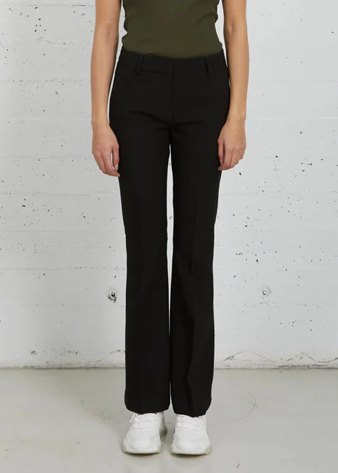 Coster Copenhagen CC Heart wide leg suit pants Emilia Fit black - Image 4