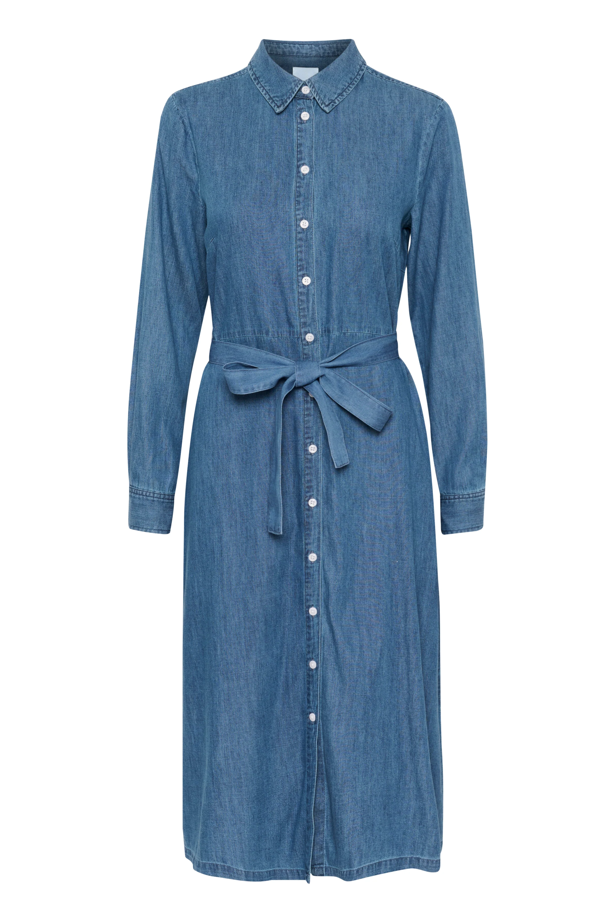 Part Two CirkePW Dress Medium Blue Denim - Image 6