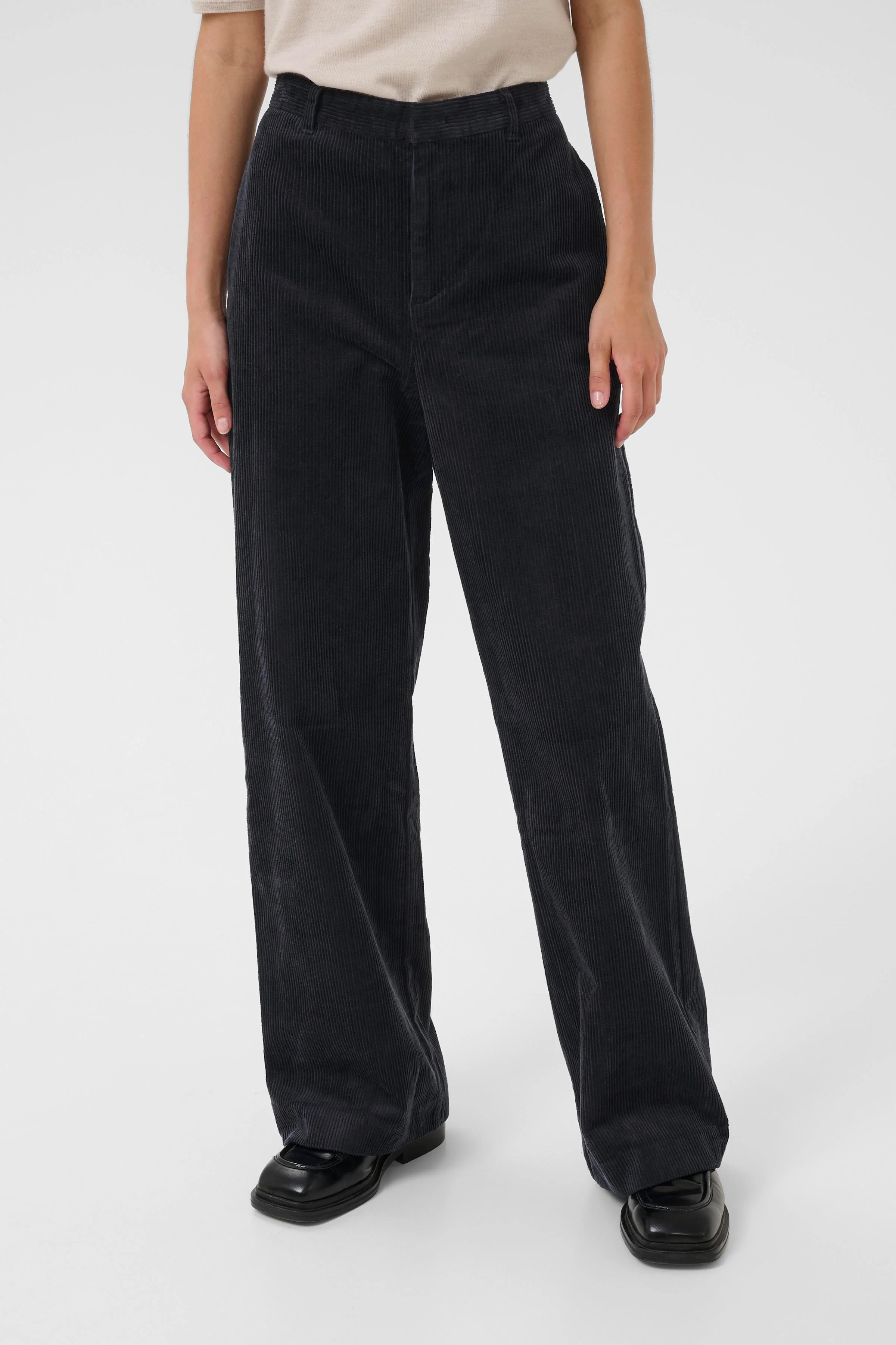 Part Two ClarissePW corduroy Pants Dark Navy - Image 4