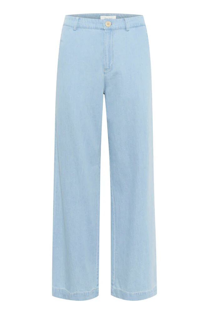 Part Two CoraliePW Pants Whiteish Blue Denim - Image 5