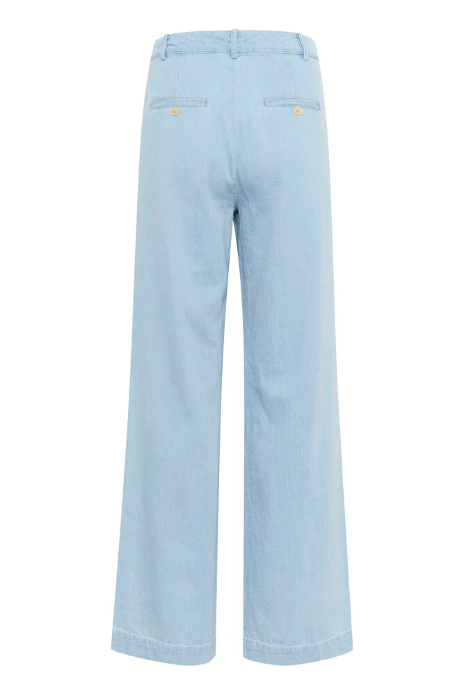 Part Two CoraliePW Pants Whiteish Blue Denim - Image 6