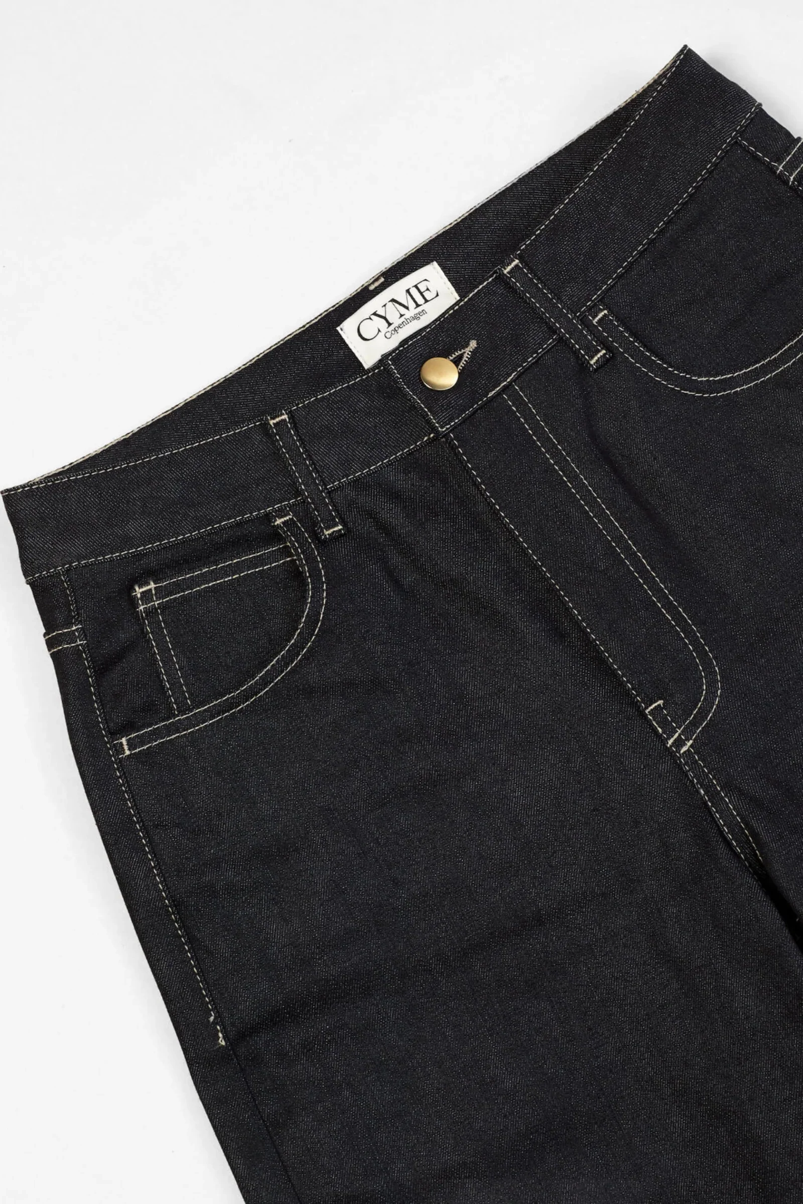 Cyme Copenhagen Rinse Denim Jeans blå - Image 4