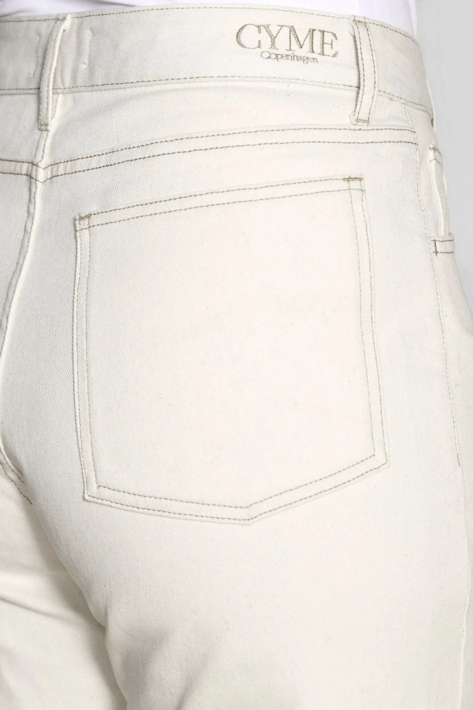 Cyme Copenhagen Denim jeans off white - Image 3