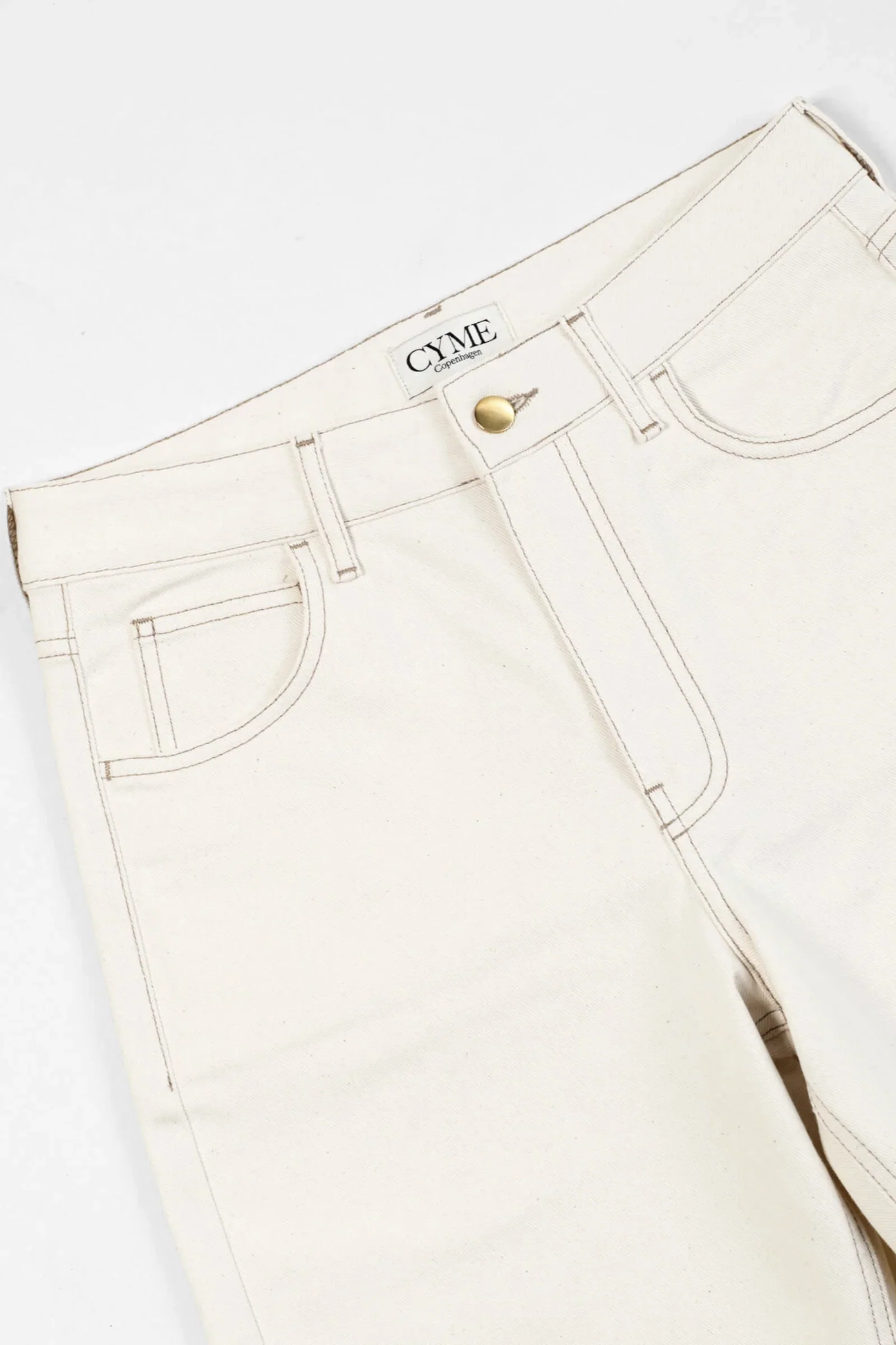 Cyme Copenhagen Denim jeans off white - Image 4