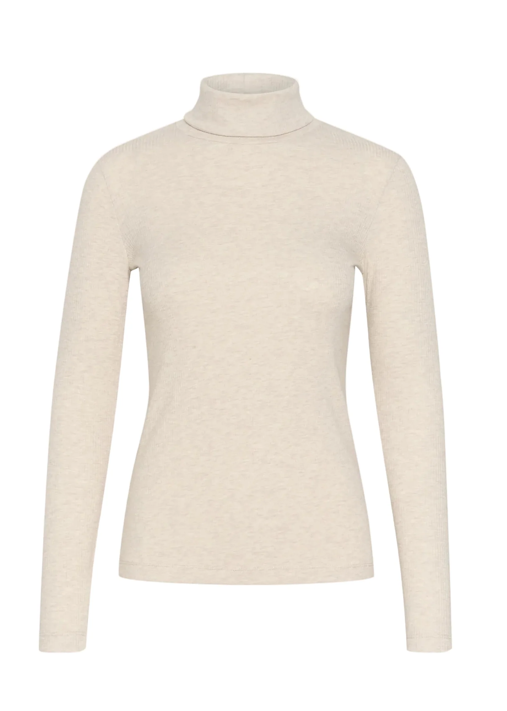 Inwear DagnaIW Rollneck Melange LS Ecru - Image 2