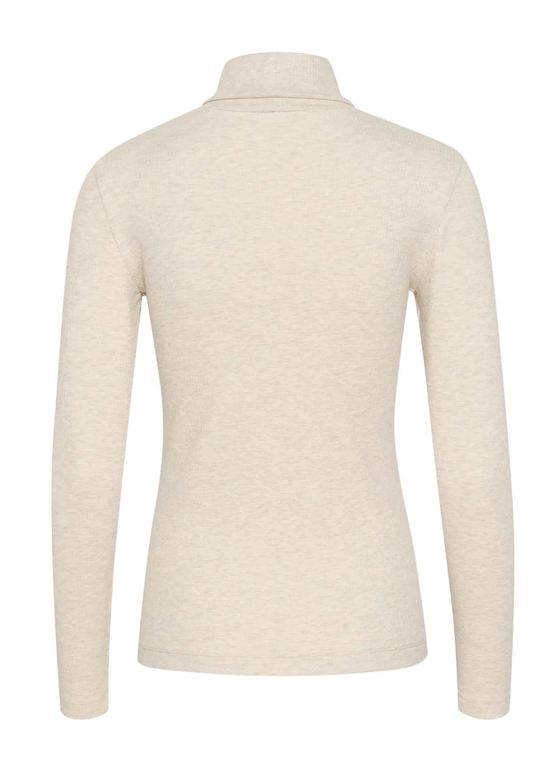 Inwear DagnaIW Rollneck Melange LS Ecru - Image 3