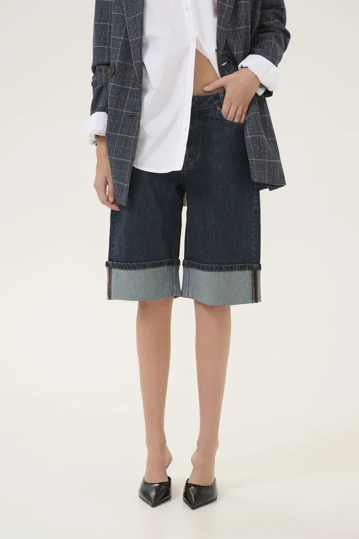 My Essential Wardrobe DalviMW 139 Shorts dark blue - Image 2