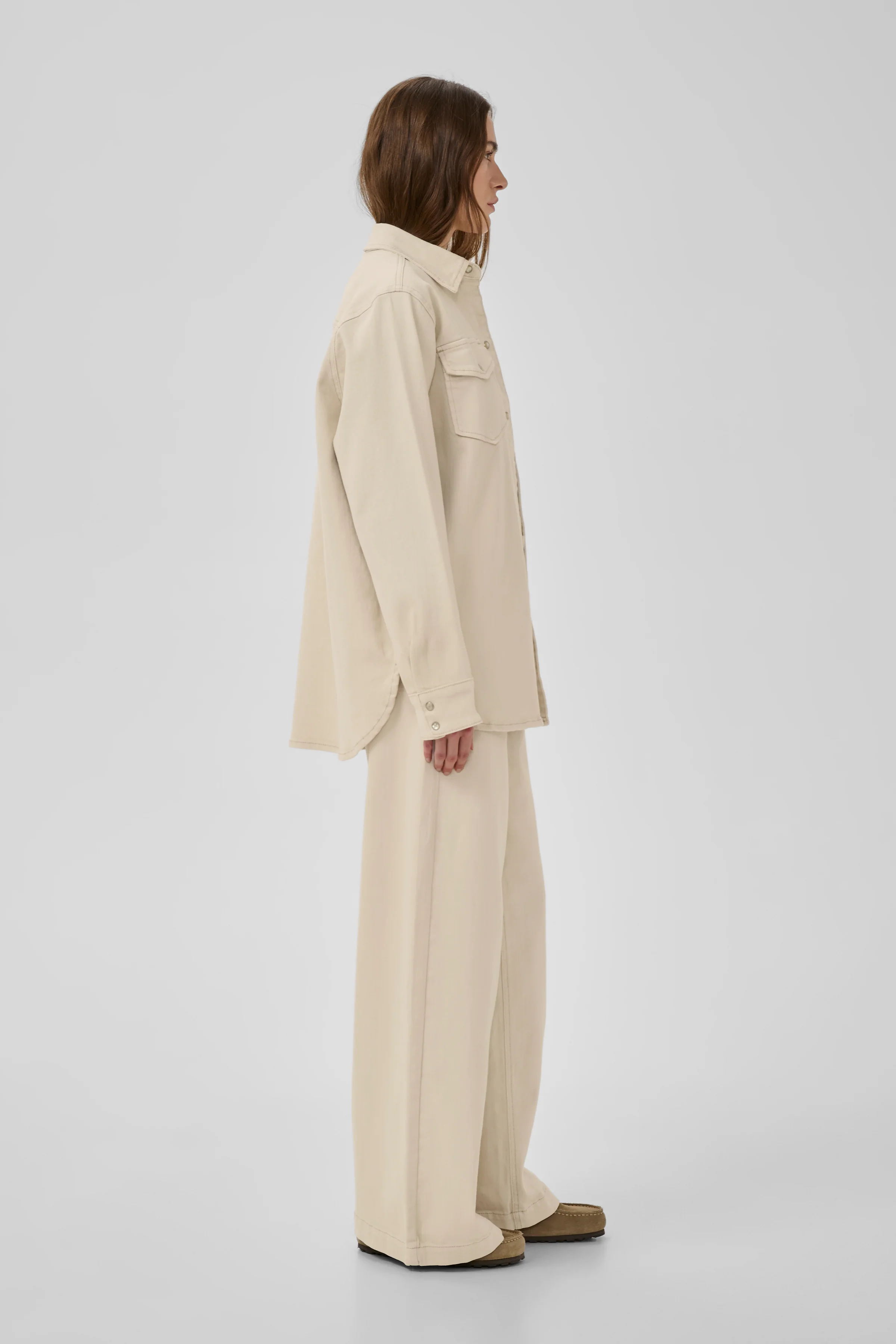 My Essential Wardrobe DangoMW 157 High X-Wide Oatmeal - Image 3
