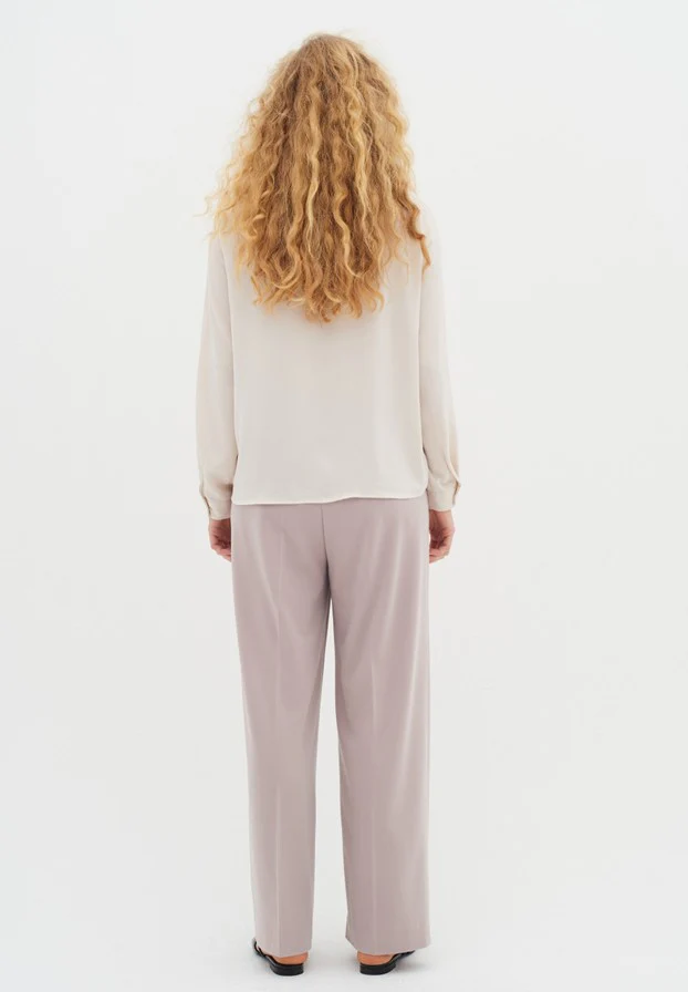 Inwear DotaIW Pleat Blouse French Nougat - Image 5