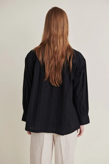 Basic Apparel Drude Shirt black - Image 4