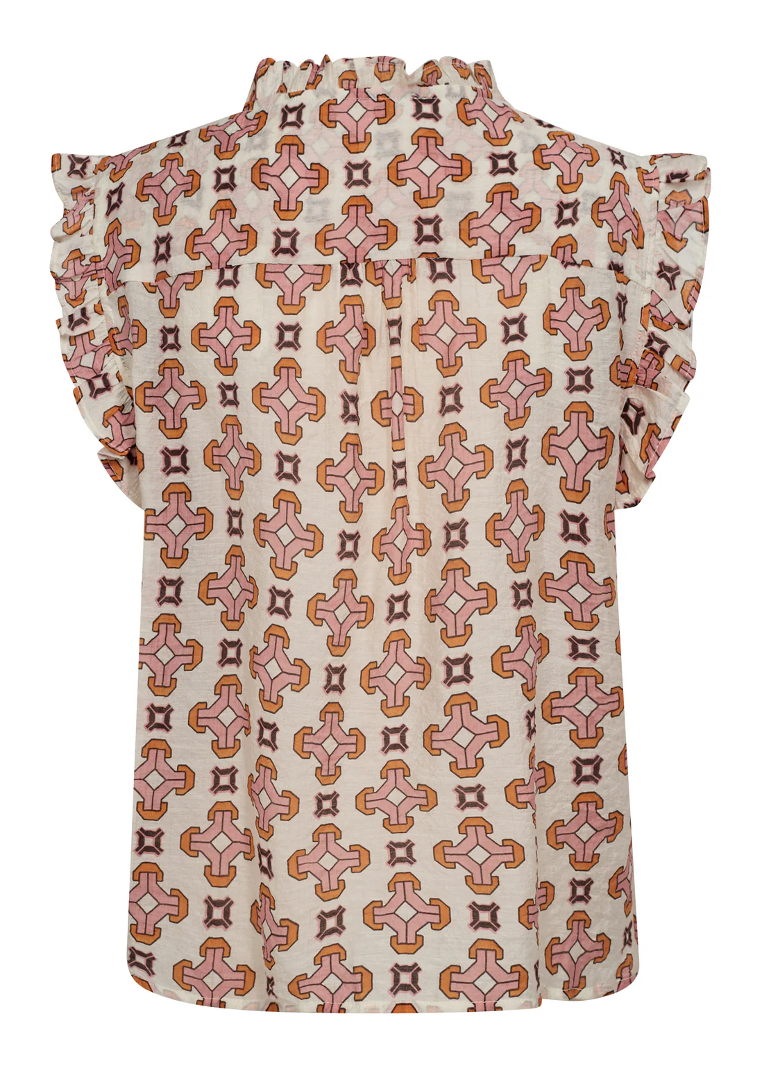 Co'Couture EgyptCC Tie Top Off white - Image 4