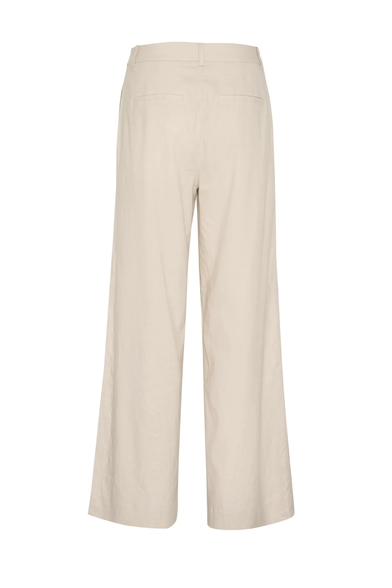 Gestuz ElarahGZ linen HW pants NOOS Ancient Scroll sand - Image 7