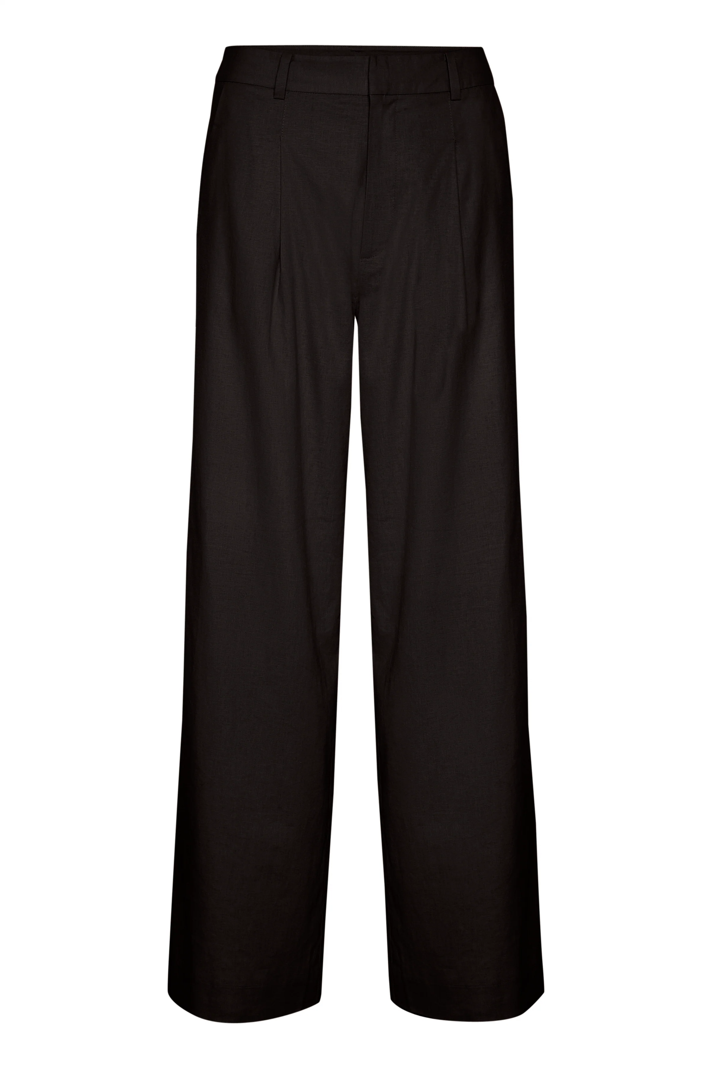 Gestuz ElarahGZ linen HW pants NOOS black - Image 6