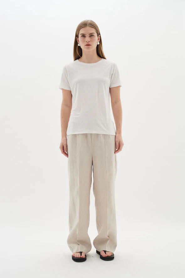 InWear ElisabethIW Alma Tshirt Pure White - Image 3